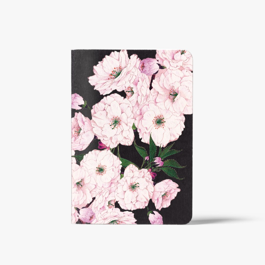 CEDON - De Luxe Cherry Blossom Heft A5 - black