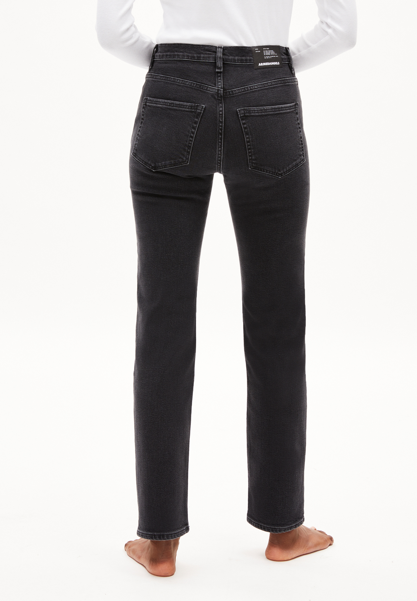 ARMEDANGELS - CARENAA STRAIGHT FIT Jeans true ebony black
