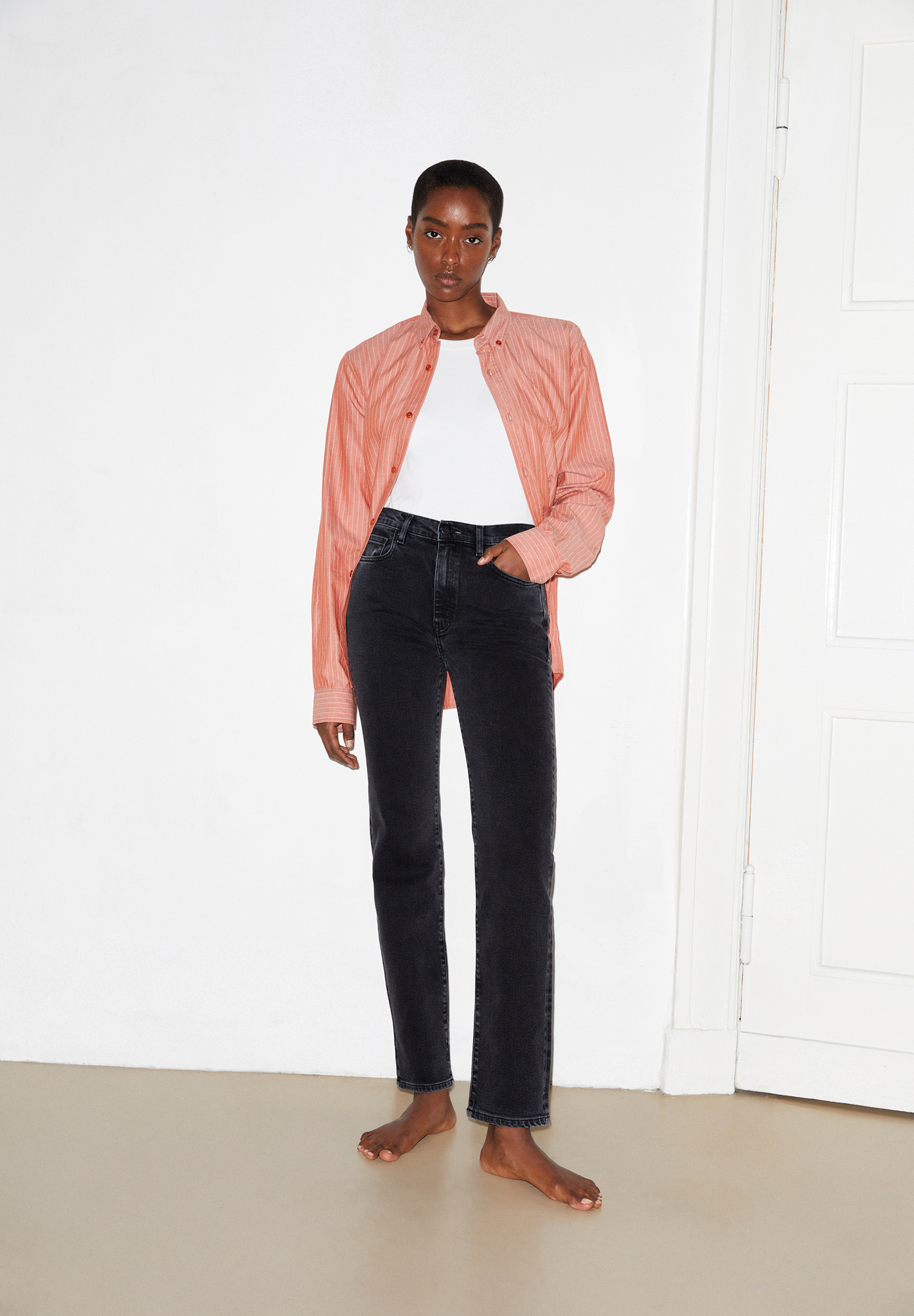 ARMEDANGELS - CARENAA STRAIGHT FIT Jeans true ebony black