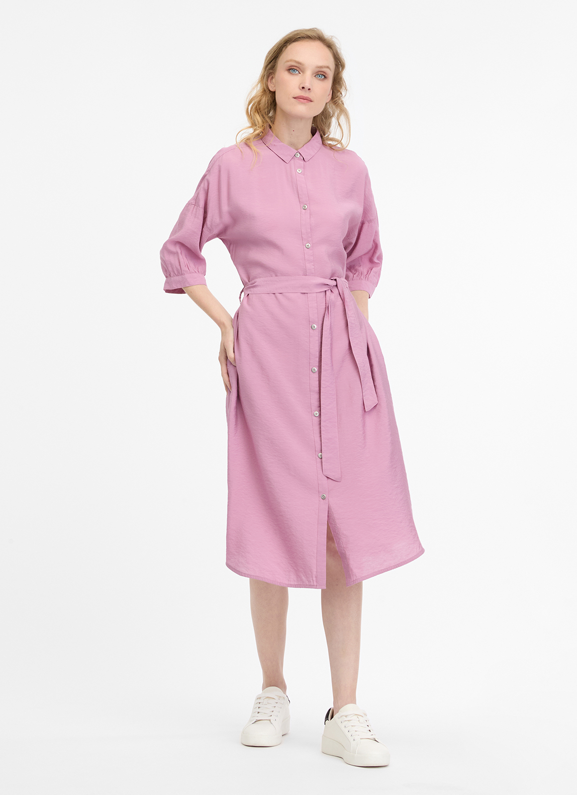 RAGWEAR - ANTYKA DRESS Kleid dusty pink