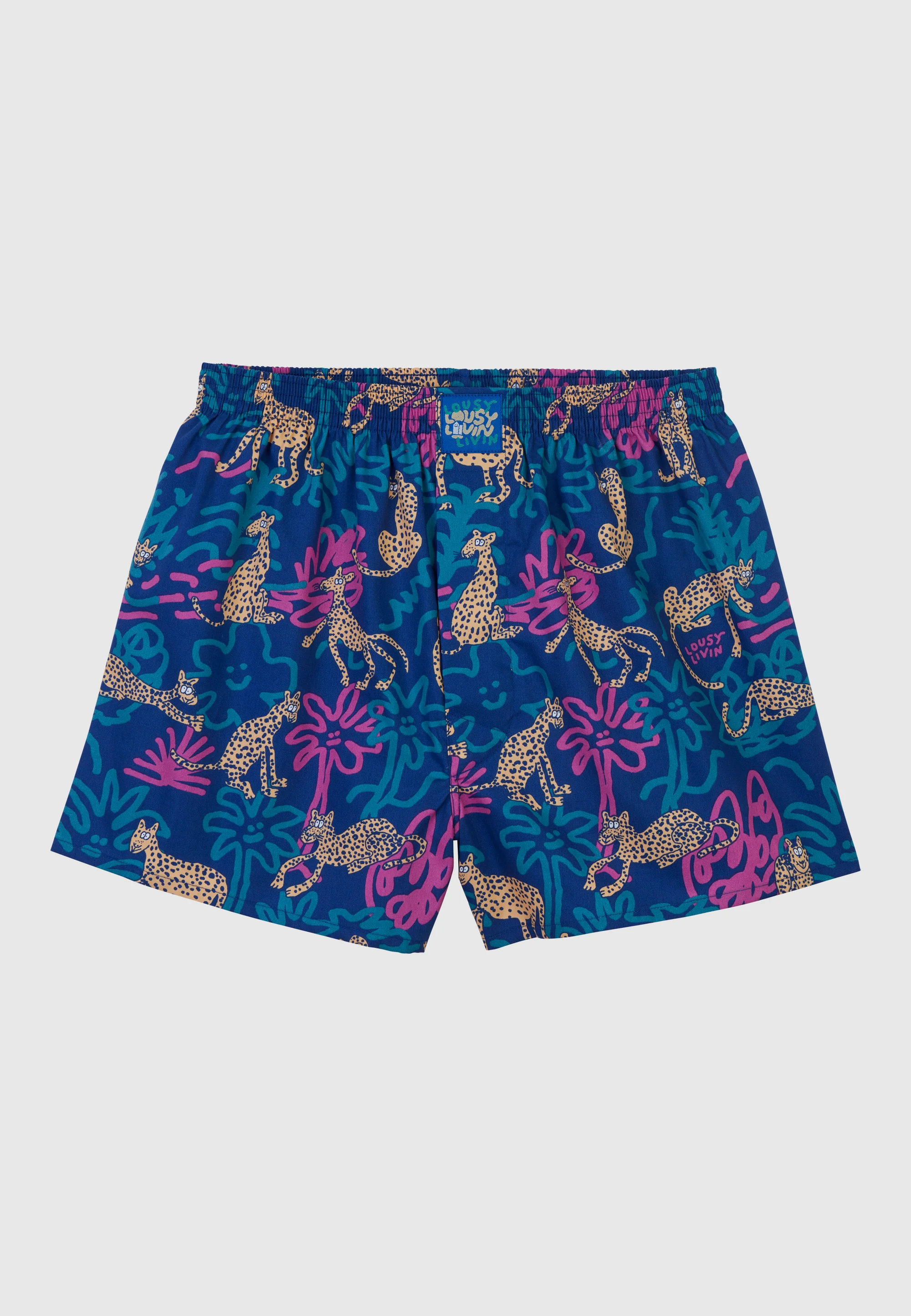 LOUSY LIVIN -  INTO THE WILD Boxershorts blue