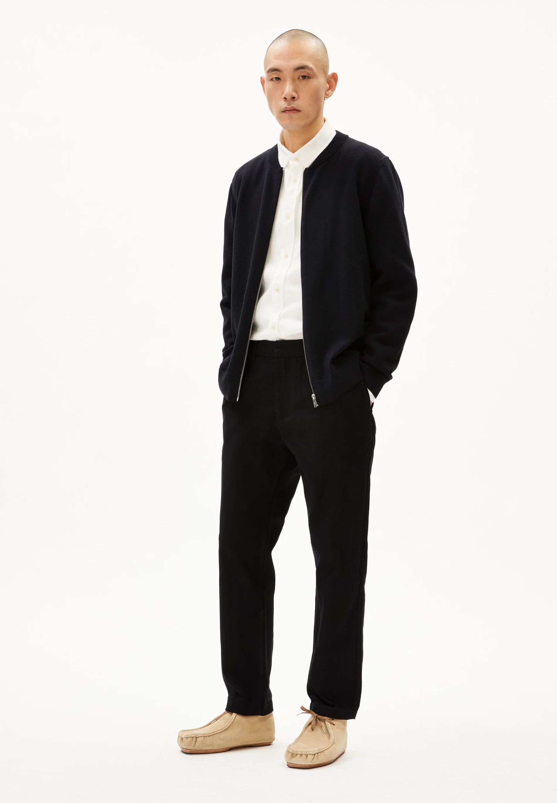 AGAAMON Strickjacke black