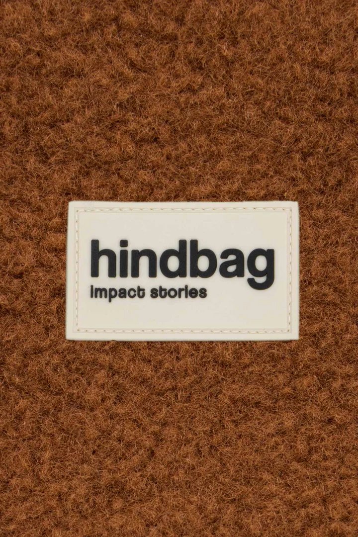 HINDBAG - LEON Kulturtasche - braun plüsch