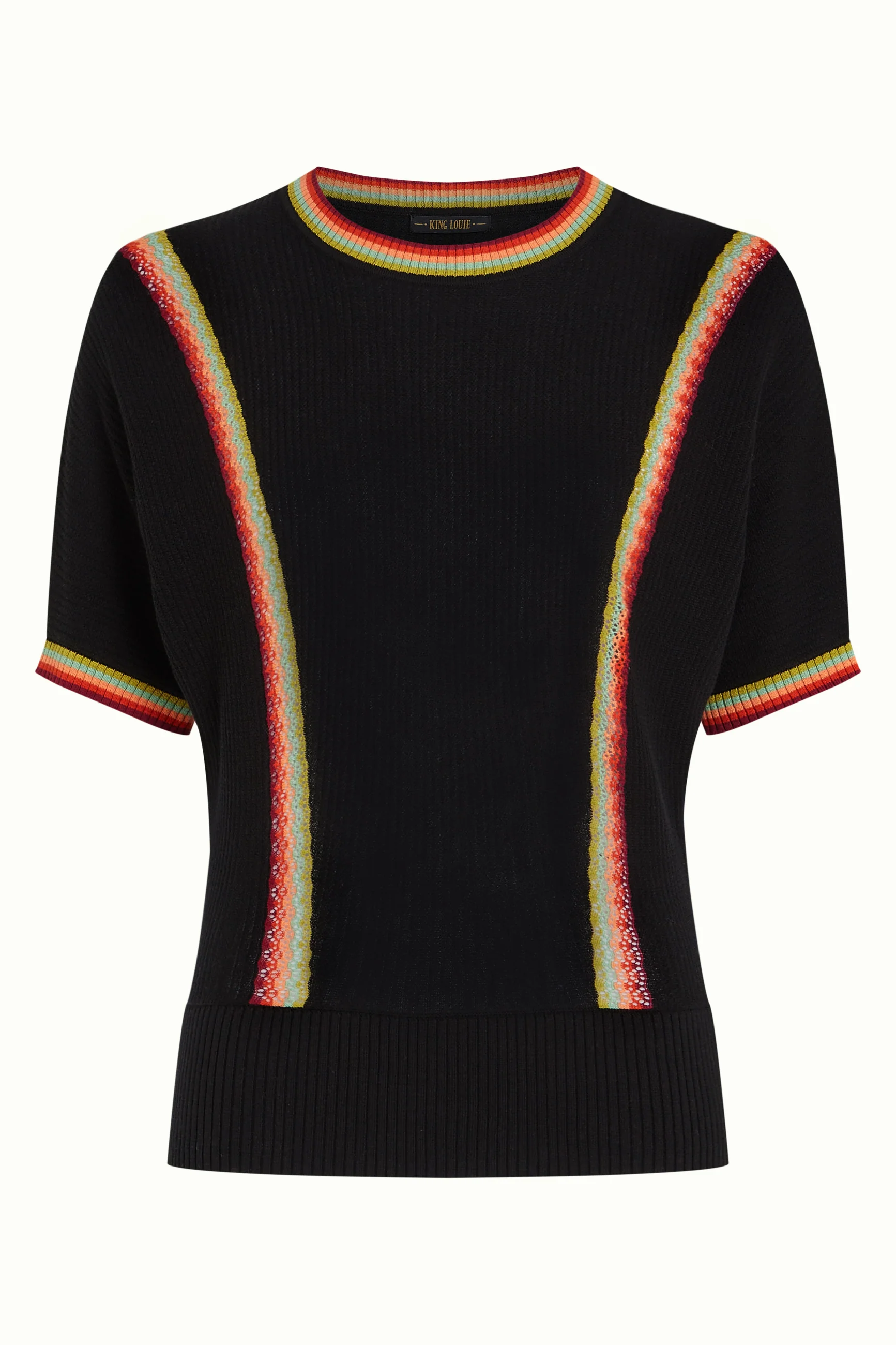 KING LOUIE - DARIA TOP EMEL Shirt black