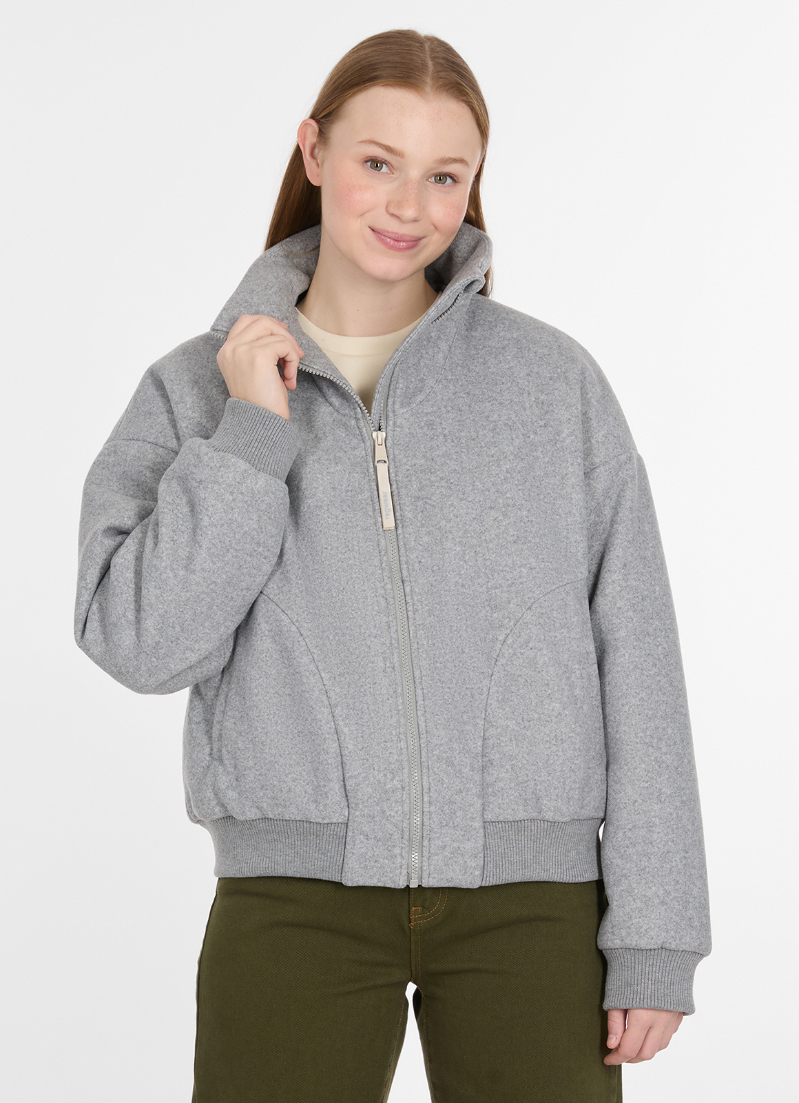 RAGWEAR - TOSCIA Jacke light grey