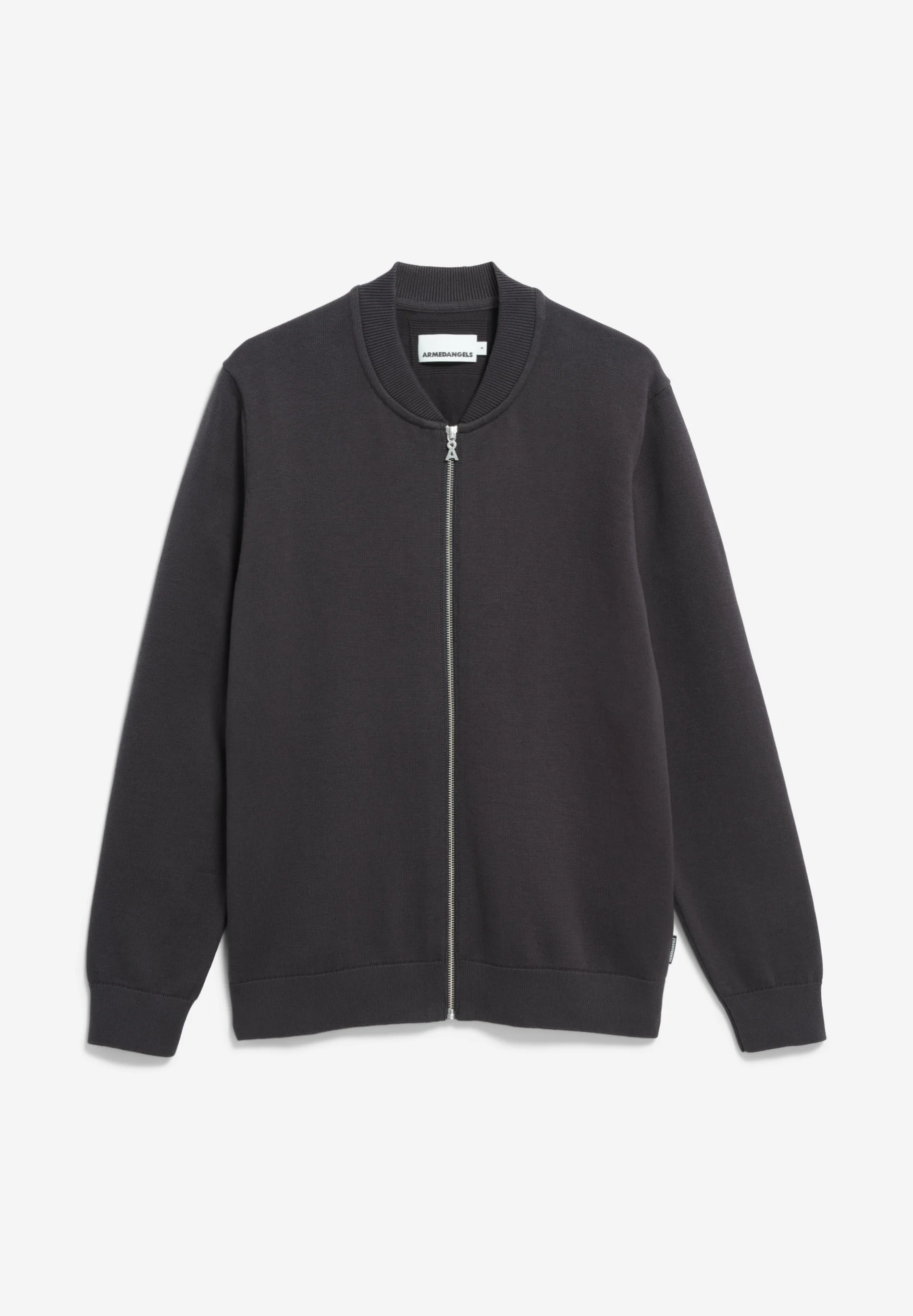 ARMEDANGELS - AGAAMON Strickjacke dark steel
