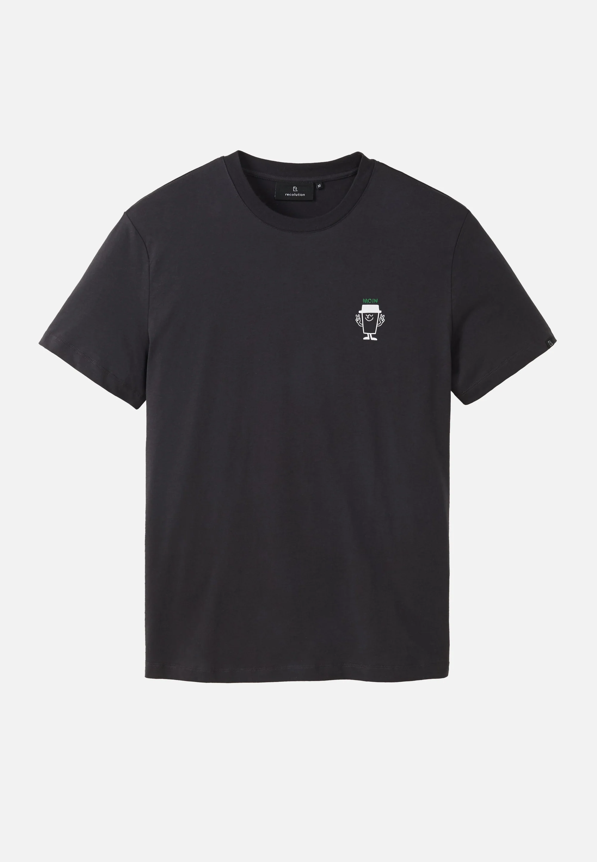 RECOLUTION  - AGAVE MOIN COFFEE GOTS Shirt black