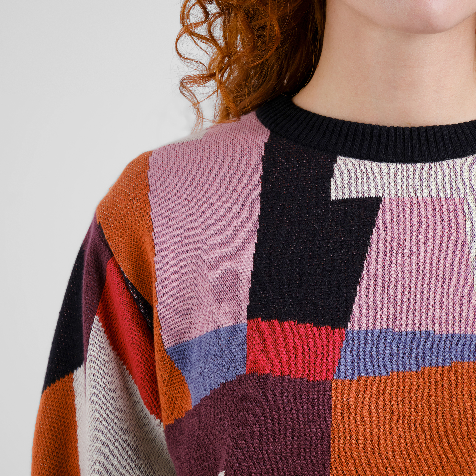 DEDICATED - ABSTRACT CHAOS ARENDAL SWEATER Pullover multi