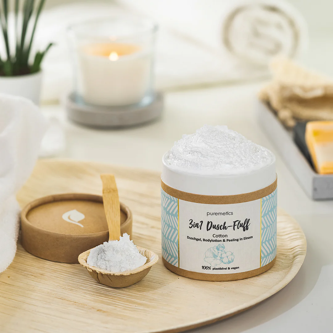 PUREMETICS - 3in1 Dusch-Fluff 'Blütenmeer'