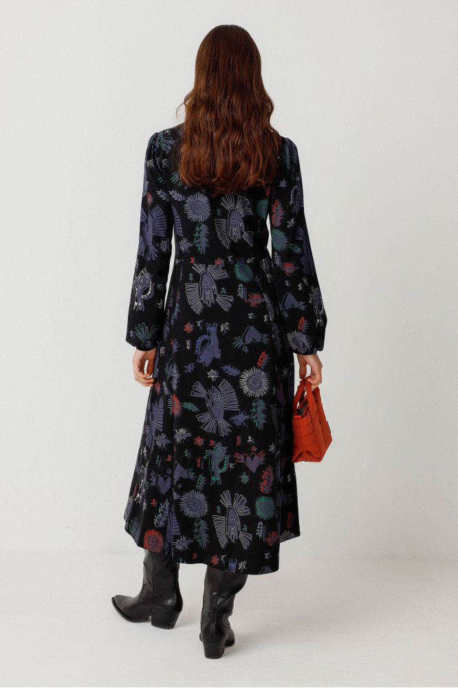 SKFK - RAKEL GOTS DRESS Kleid ML Garden