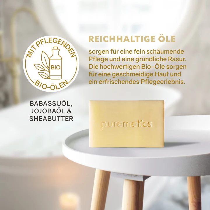 PUREMETICS - RASIERSEIFE - Ingwer Tonic