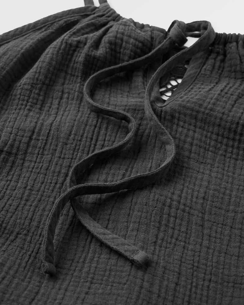 JUNIPE Kleid Boho - schwarz