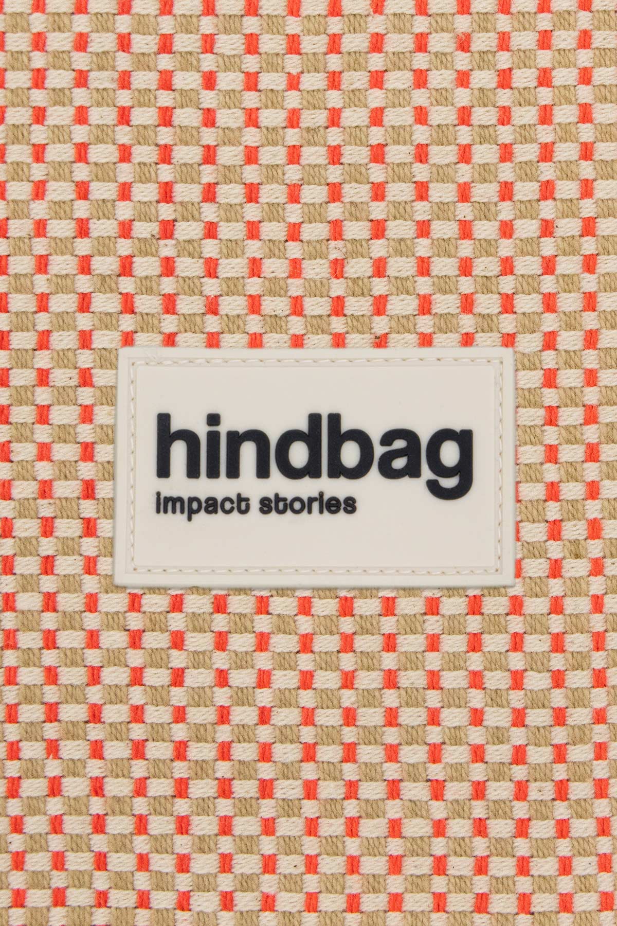 HINDBAG - LILI Geldbörse - coral woven