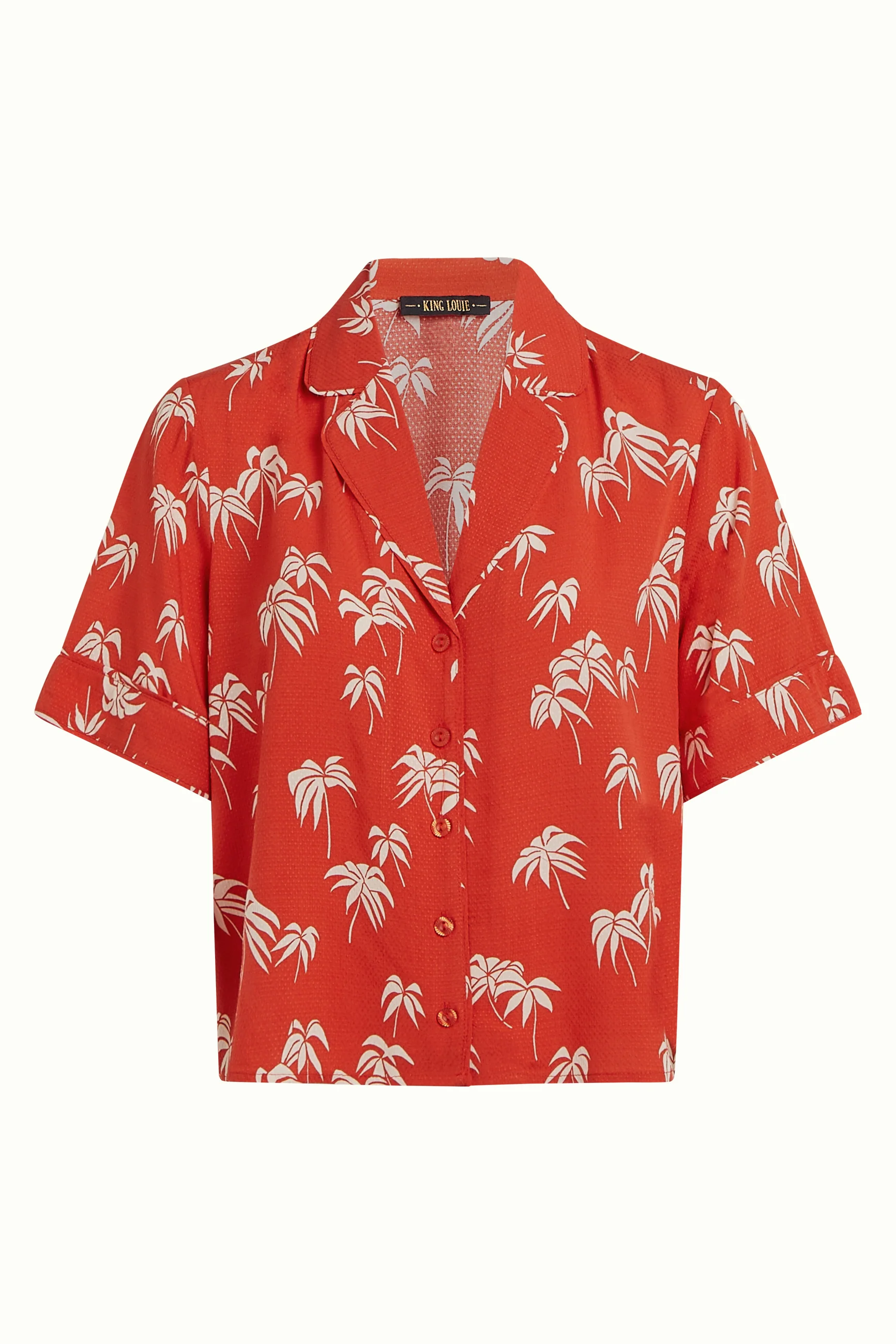KING LOUIE - ELSIE BLOUSE Bluse summer fig