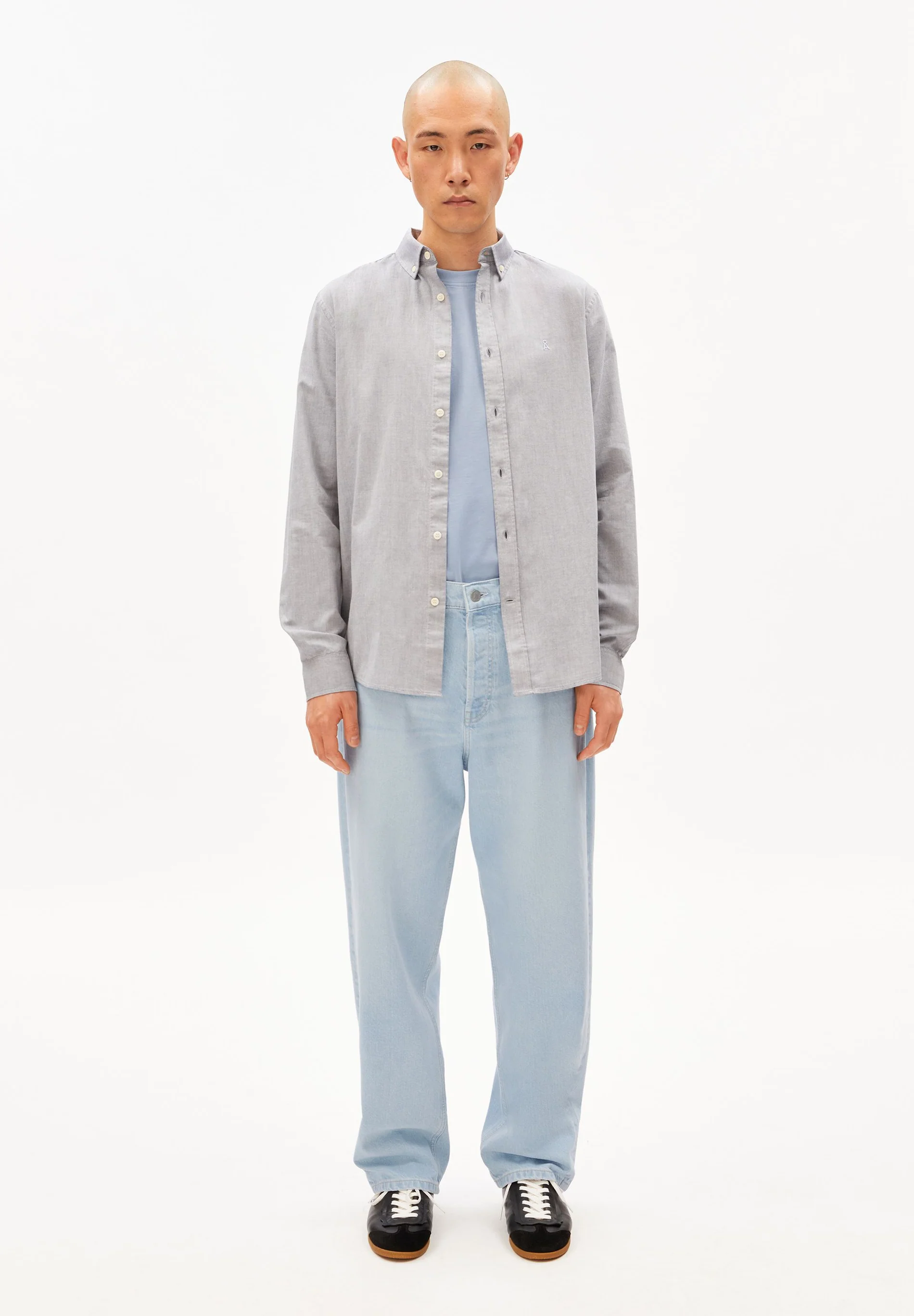 ARMEDANGELS - QUAASA Hemd - tinted navy