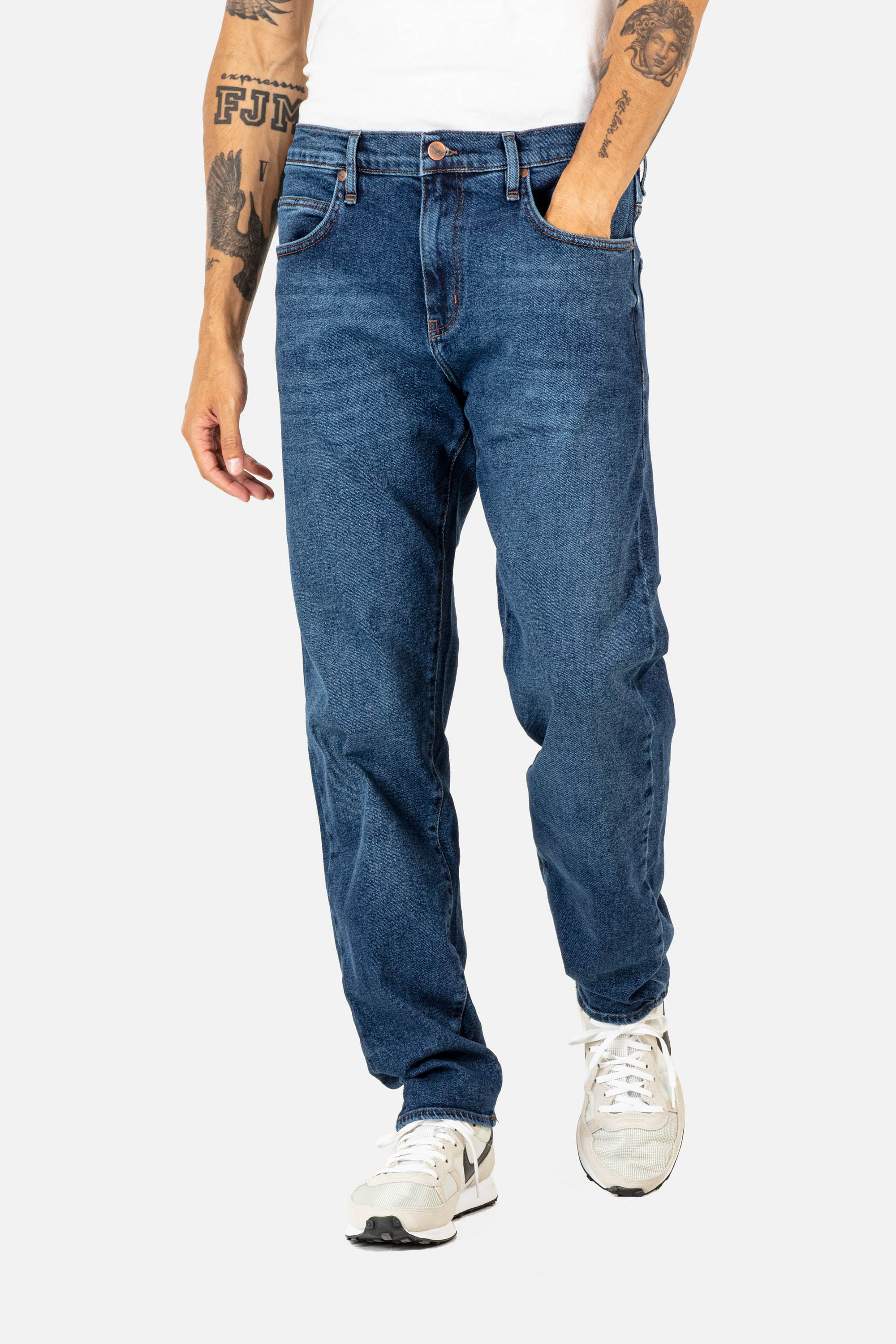 REELL - BARFLY Jeans dark blue stone