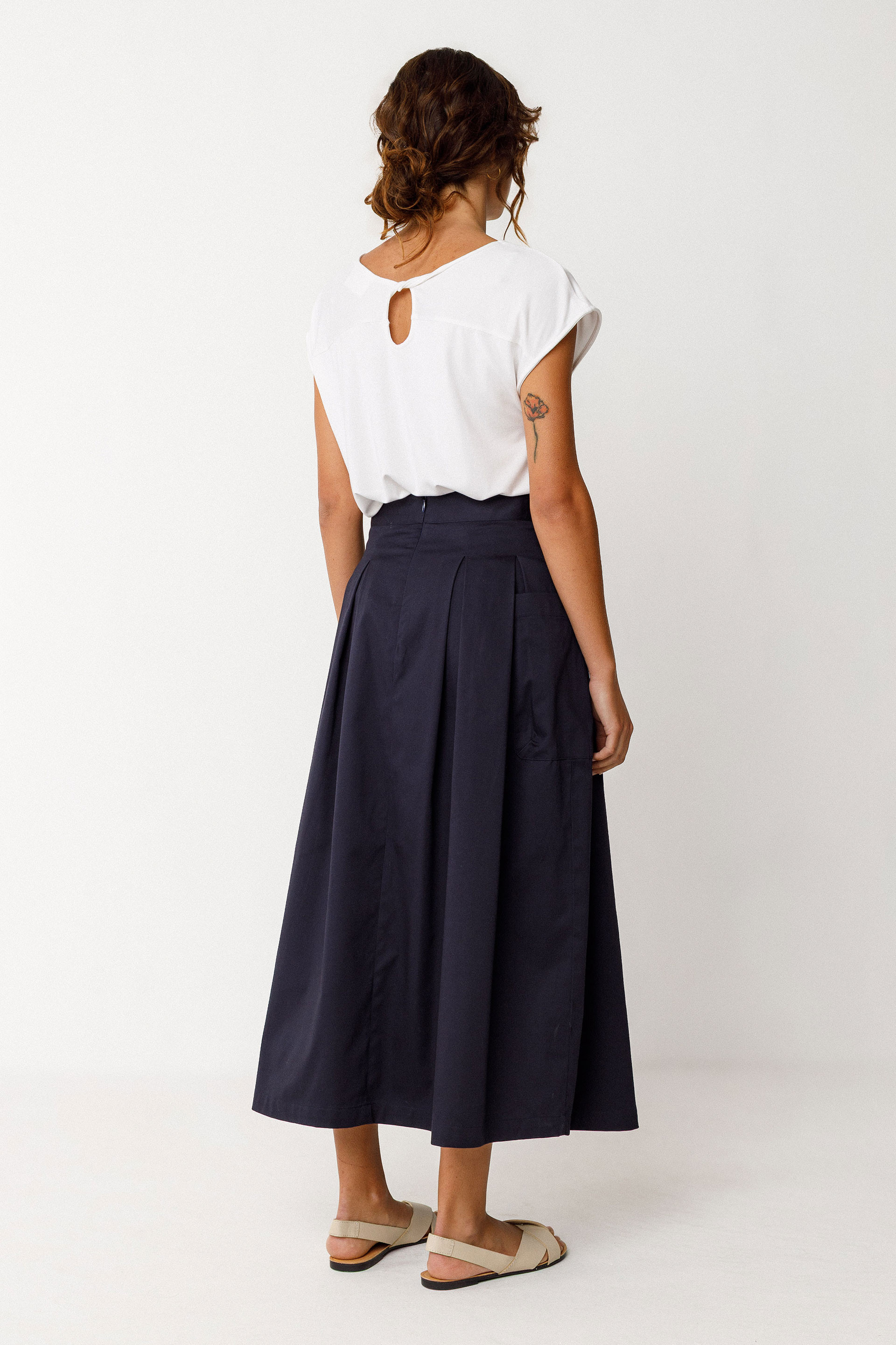 SKFK - IRAMA SKIRT GOTS Rock 2N black