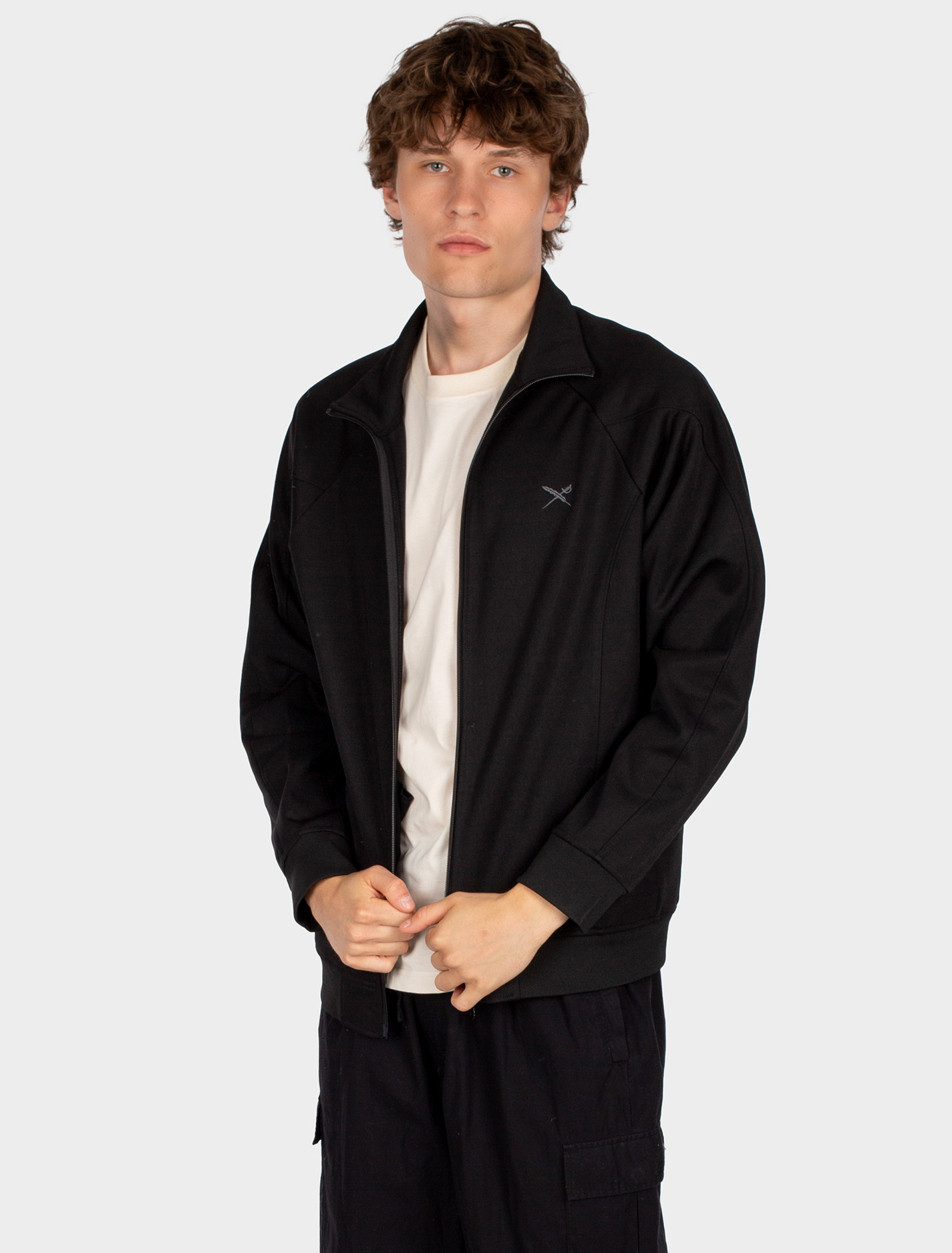IRIE DAILY - PEPPE TRACK JACKET Zipper Jacke black