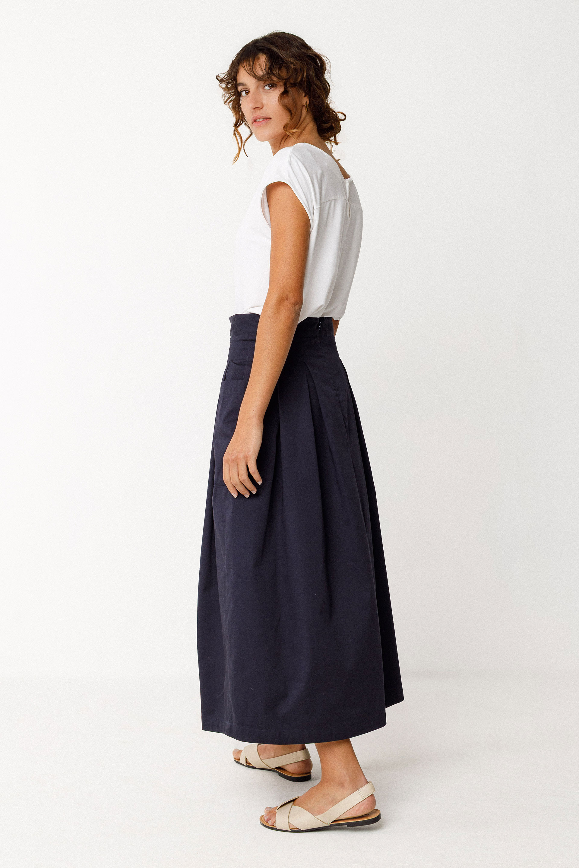 SKFK - IRAMA SKIRT GOTS Rock 2N black