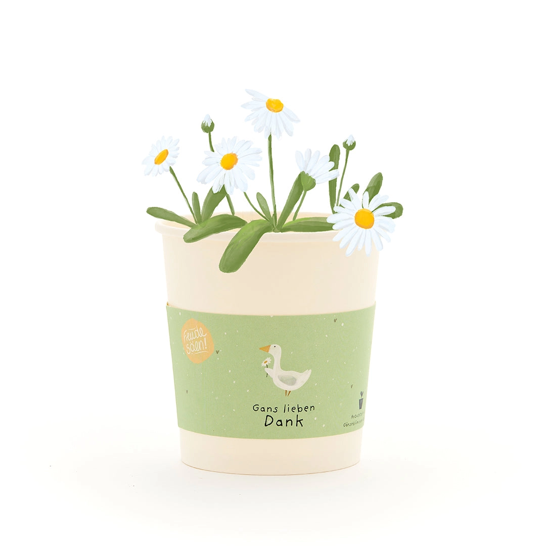 MAGIC GARDEN SEEDS - GANZ LIEBEN DANK BECHER Anzuchtset