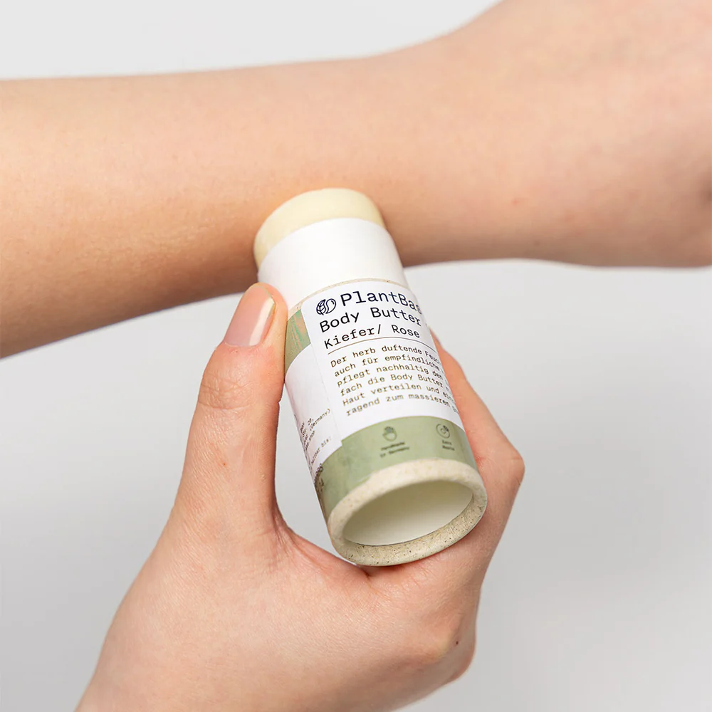 PlantBase - Body Butter Stick - KIEFER/ ROSE