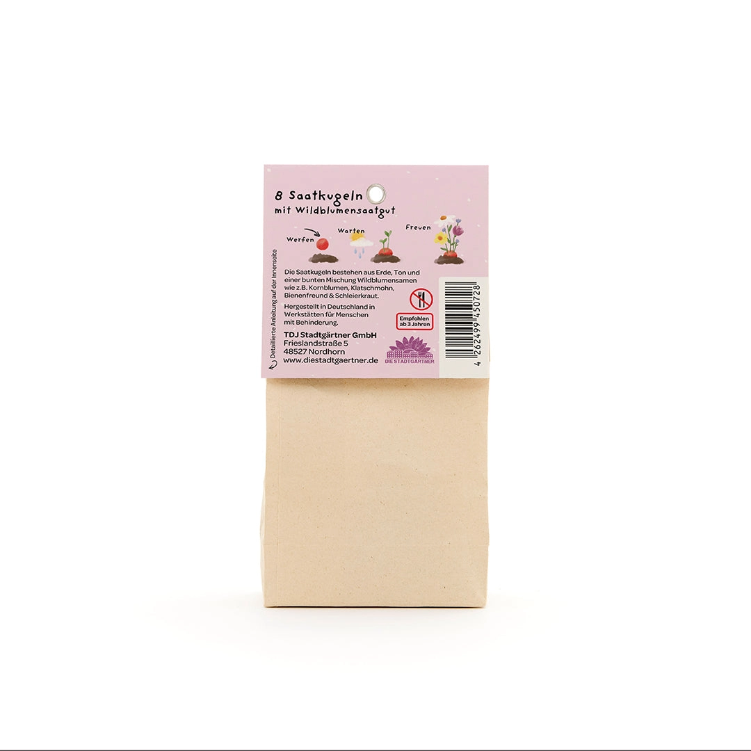 MAGIC GARDEN SEEDS - FANTASIE IST GUT Bunte Blumenmurmeln