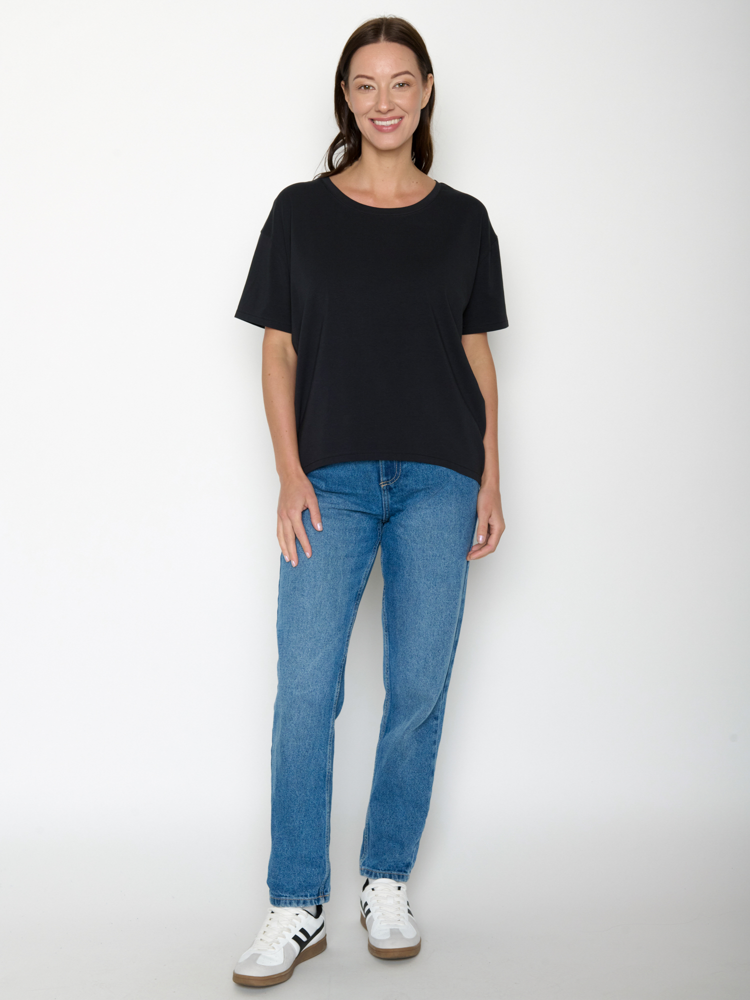 GREENBOMB - BASIC Feel Shirt black