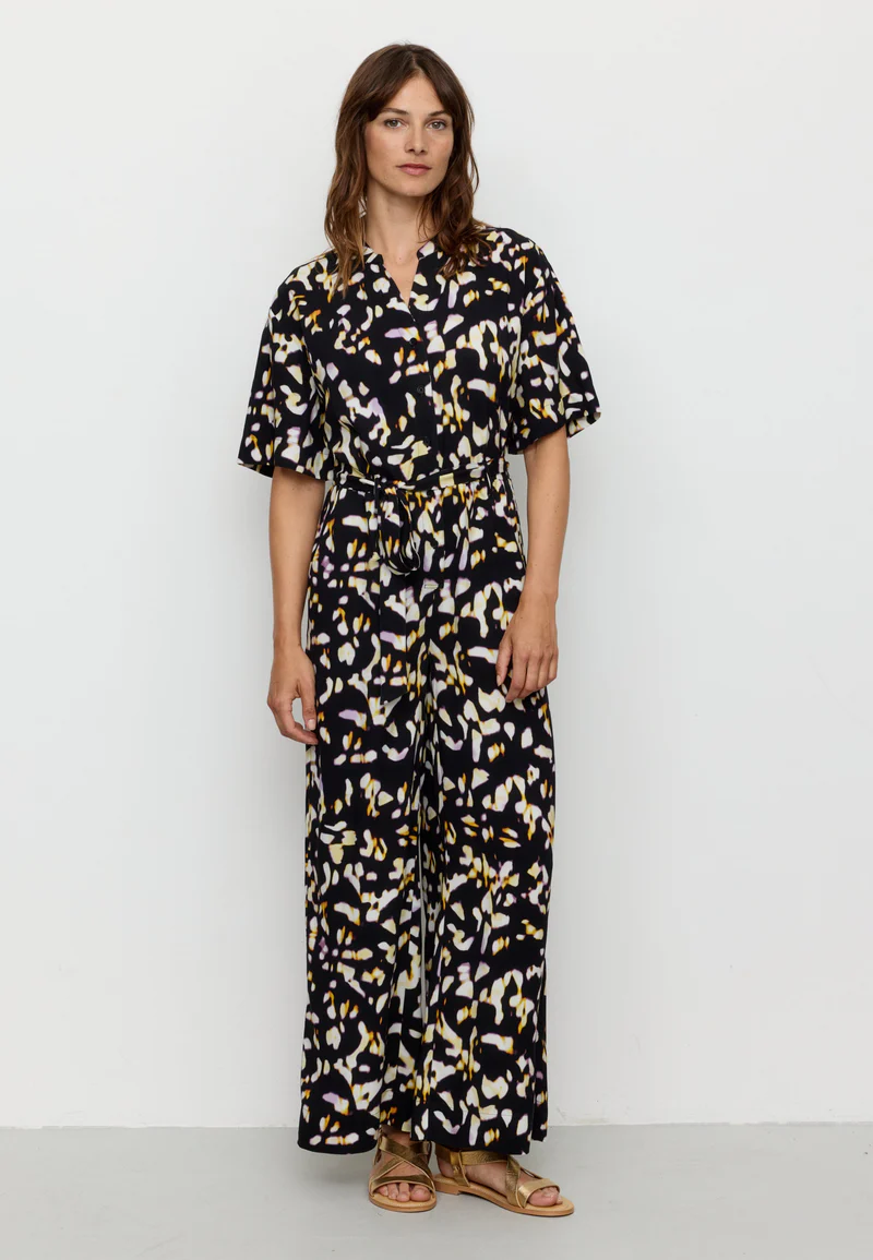 RECOLUTION - CASSIA BLURRY JUMPSUIT Overall black
