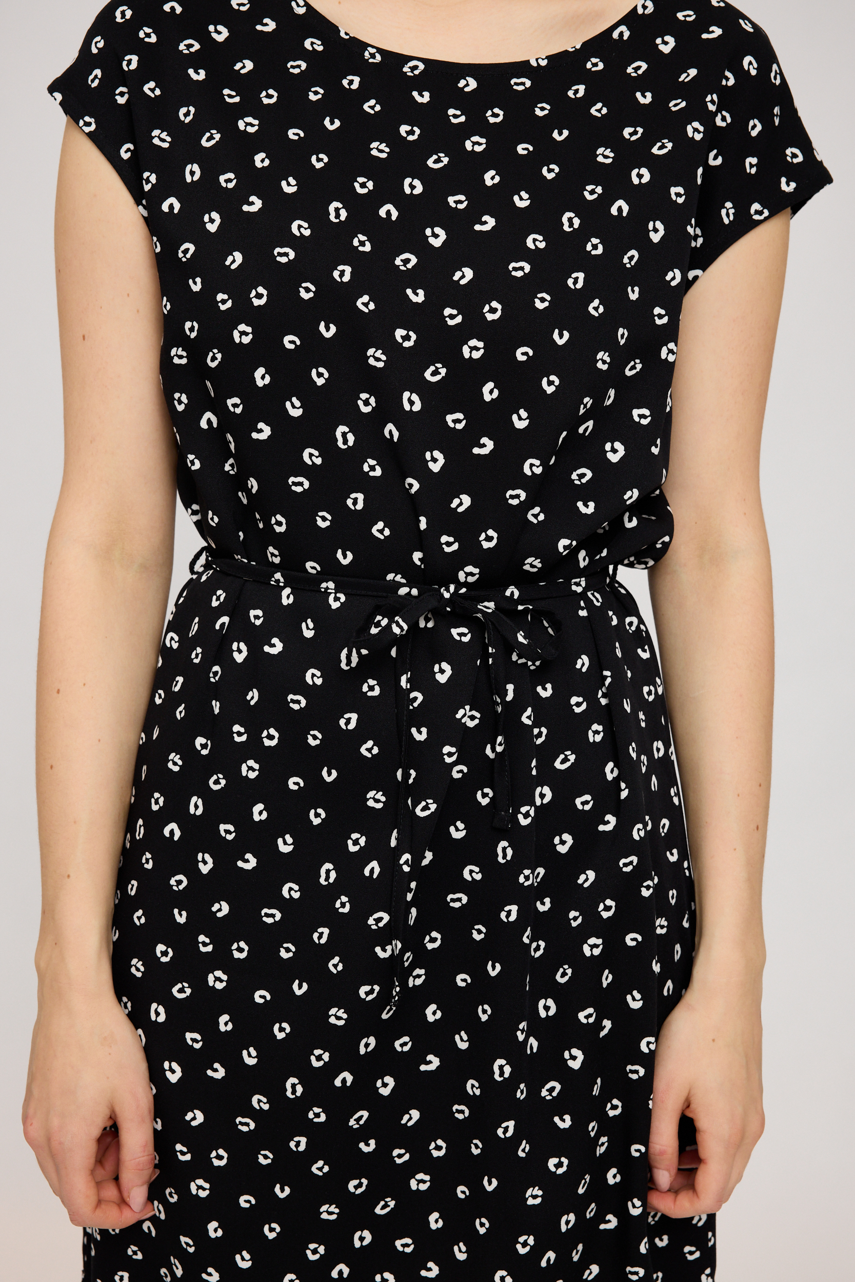 MAZINE - PRINTED SLEEVELESS DRESS MZDR4 Kleid black