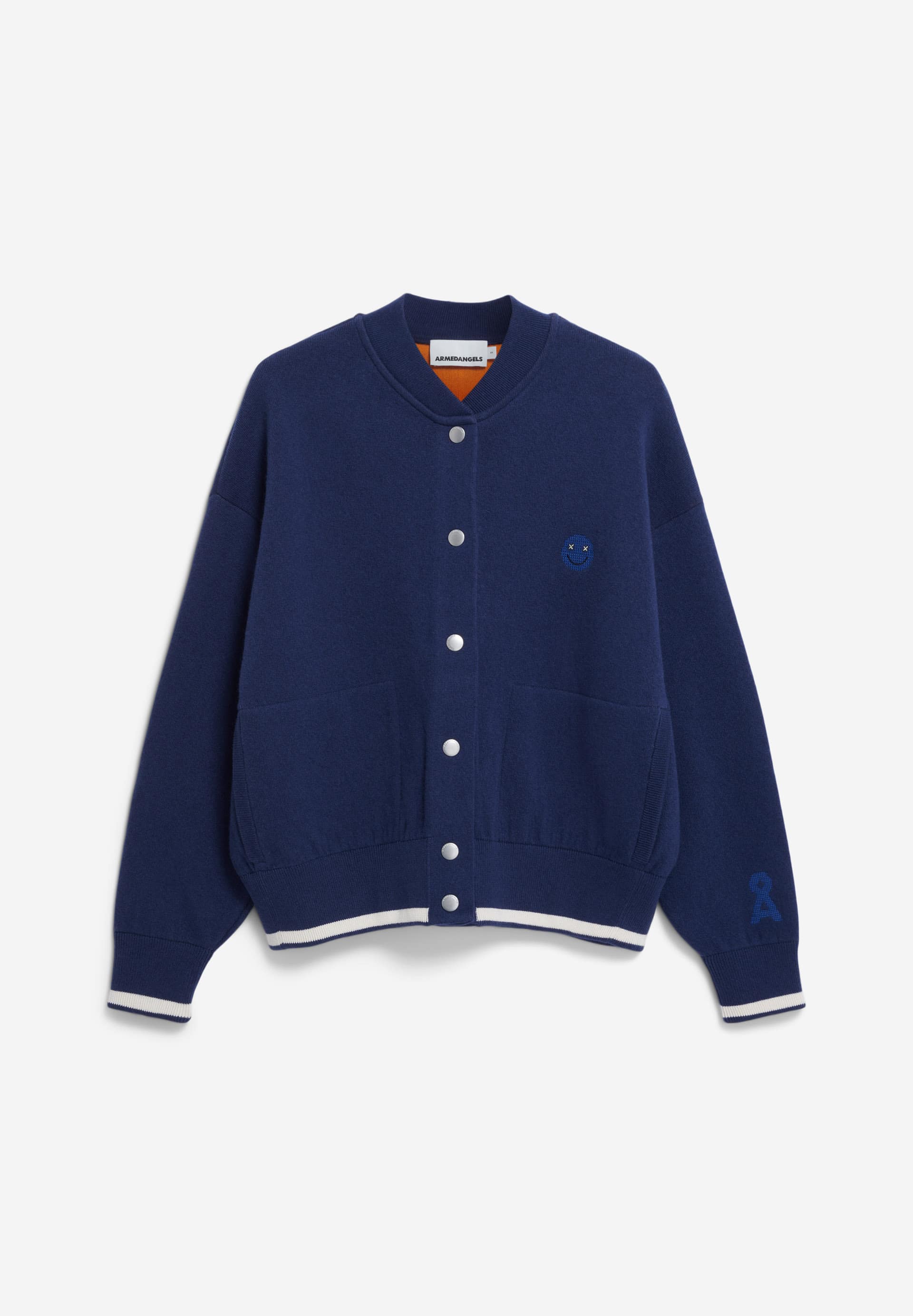 ARMEDANGELS - AALISON Jacke blue moon light tangerine