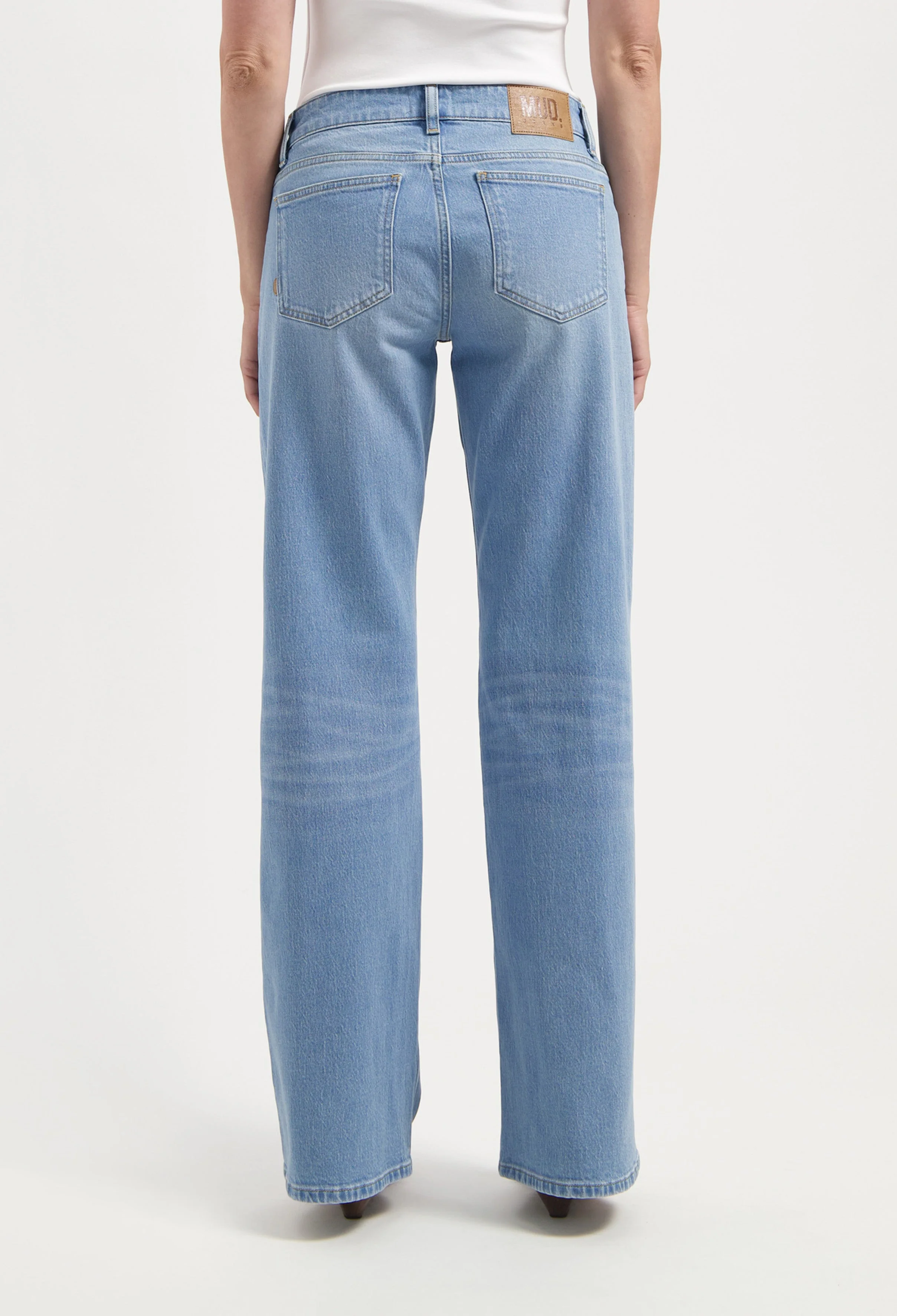 MUD JEANS - CLEO MID LOOSE Jeans light stone vintage
