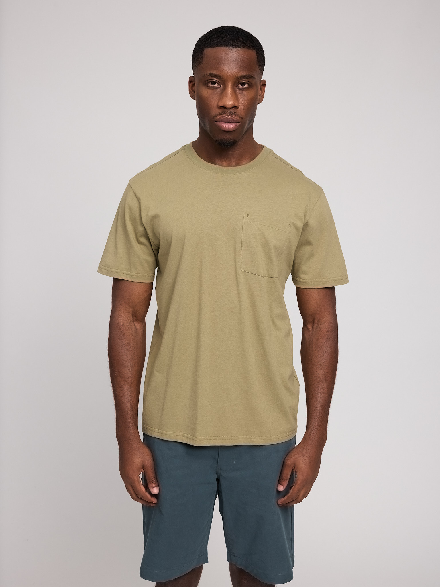 MAZINE - CHESTER POCKET GOTS Shirt olive