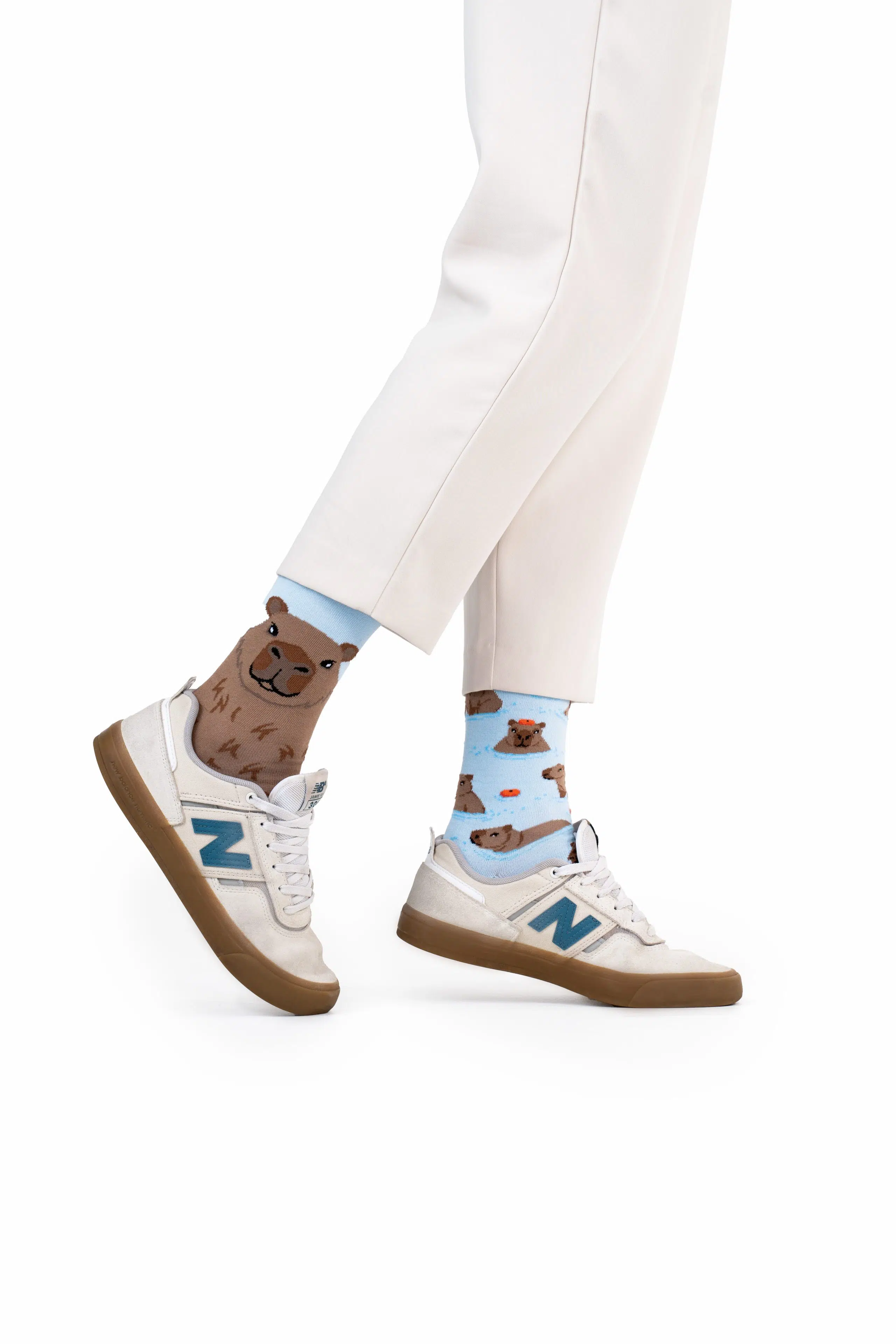 MANYMORNINGS - CAPYBARA Motivsocken Größe 35 - 46