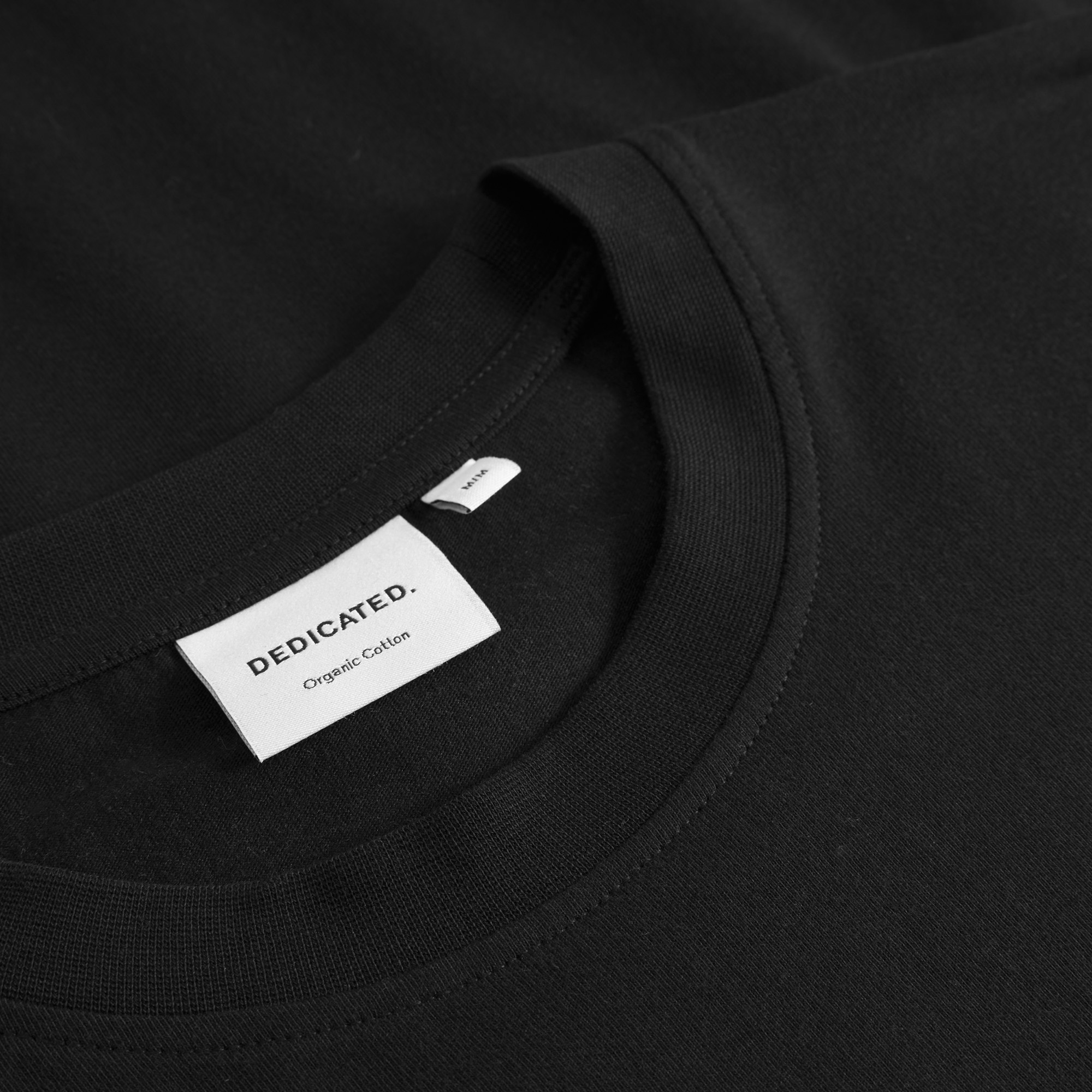 DEDICATED - CUT OUT MOUNTAIN STOCKHOLM T-Shirt black