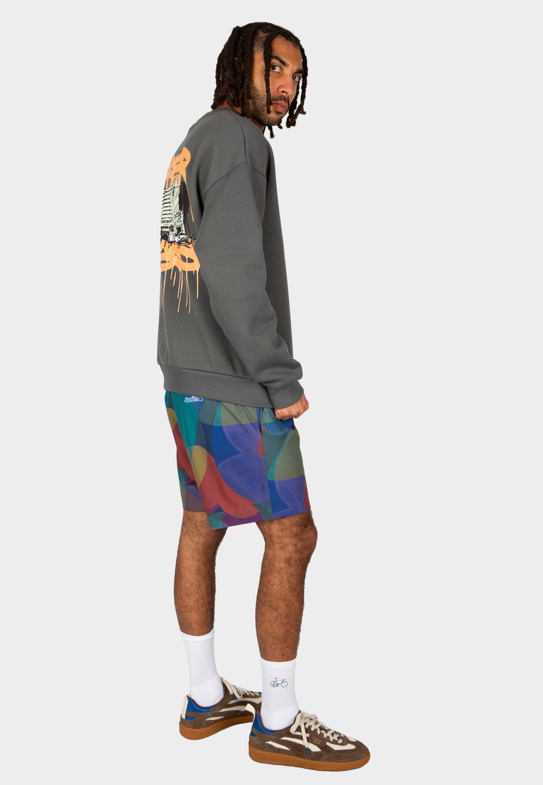 IRIE DAILY - STOHEAD CRAZY FRESH SHORT Hose dark teal