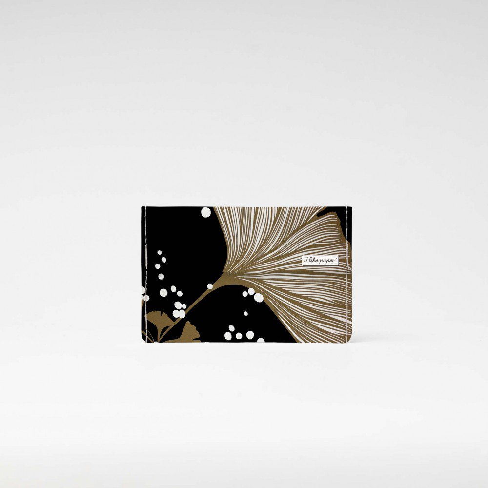 I LIKE PAPER - GINKO Tyvek® Mini Geldbörse - schwarz