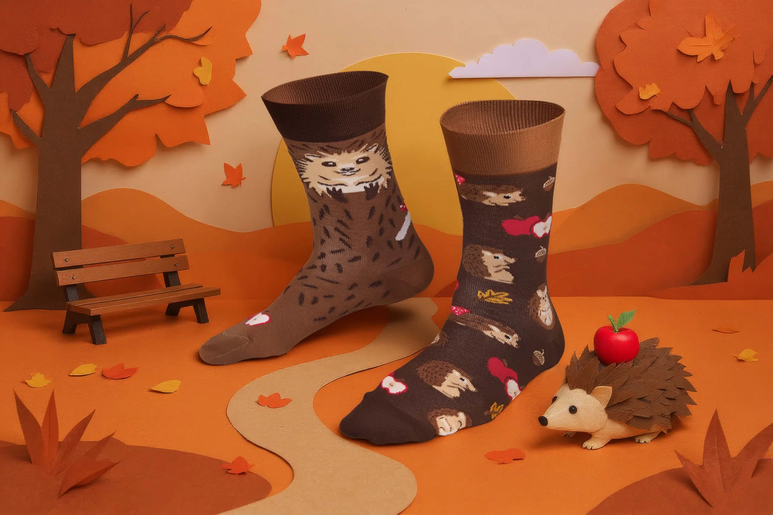 HAPPY HEDGEHOG Motivsocken 35 - 46