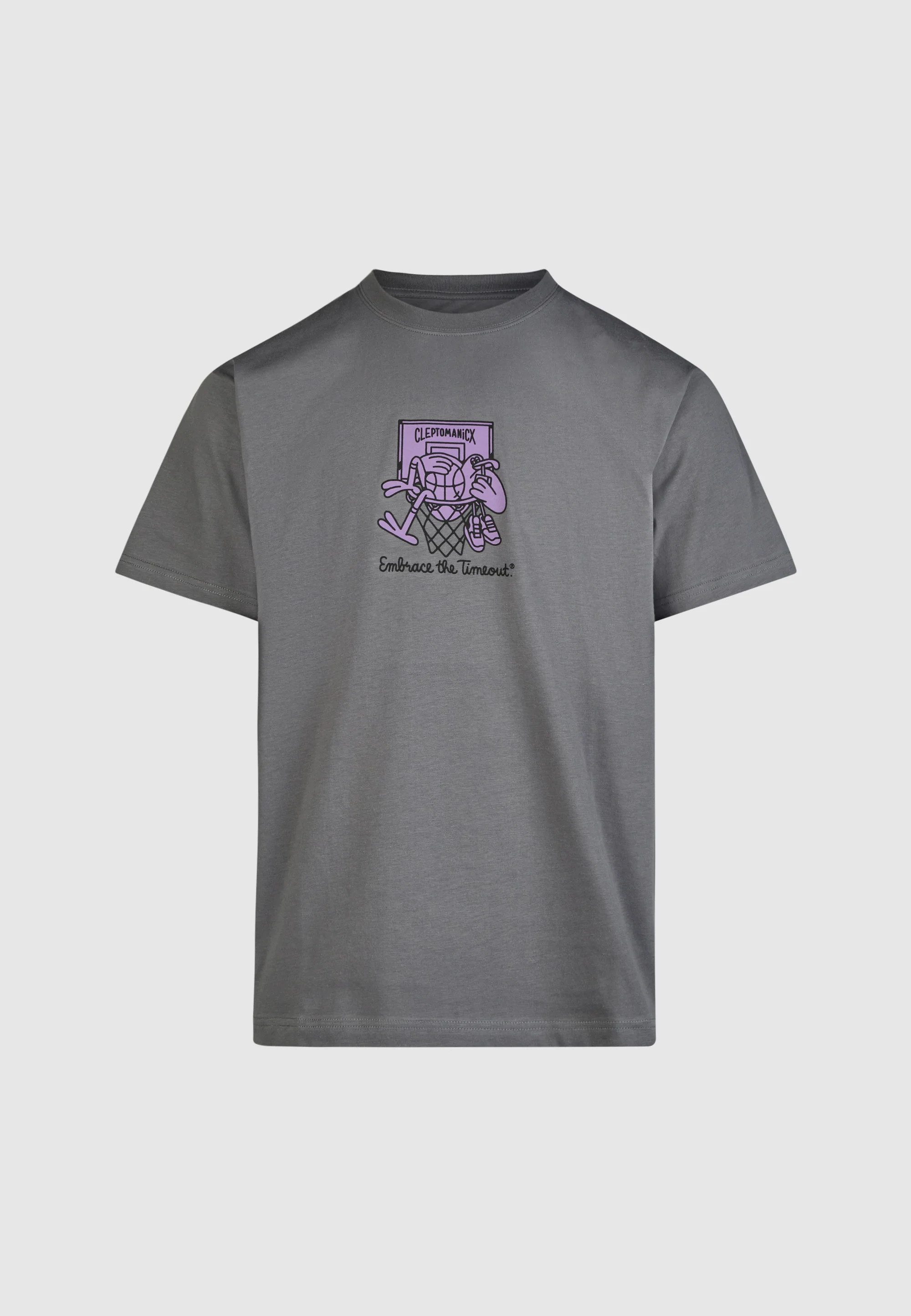 EMBRACE BASKET CLASSIC TEE COLLECTION Shirt lava smoke