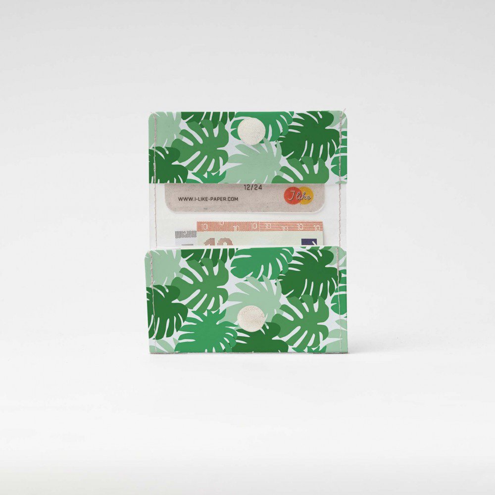 I LIKE PAPER - GREEN JUNGLE Tyvek® Faltgeldbörse - mehrfarbig