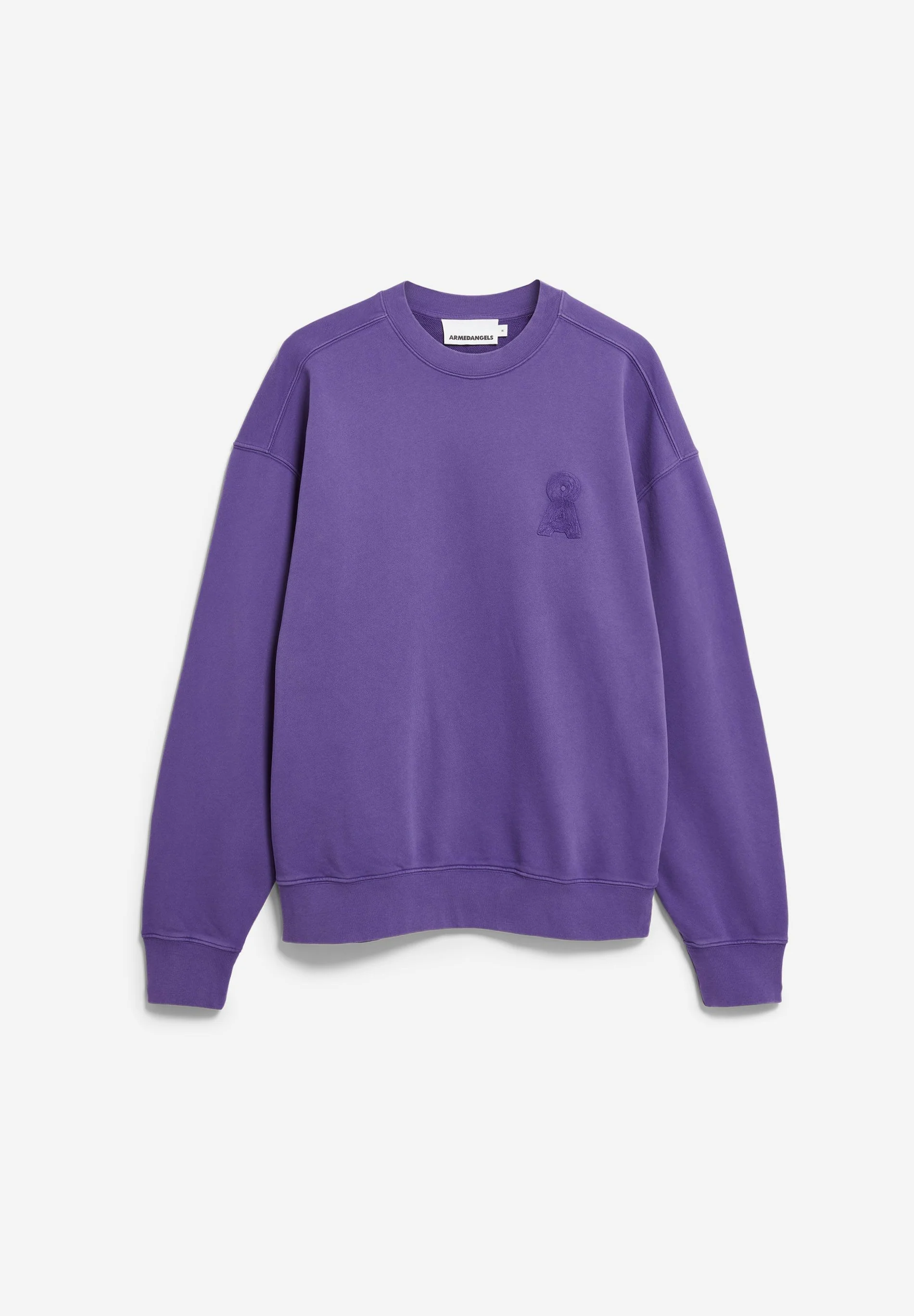 ARMEDANGELS - ICONIC Å GMT DYE Sweatshirt pungent purple washed