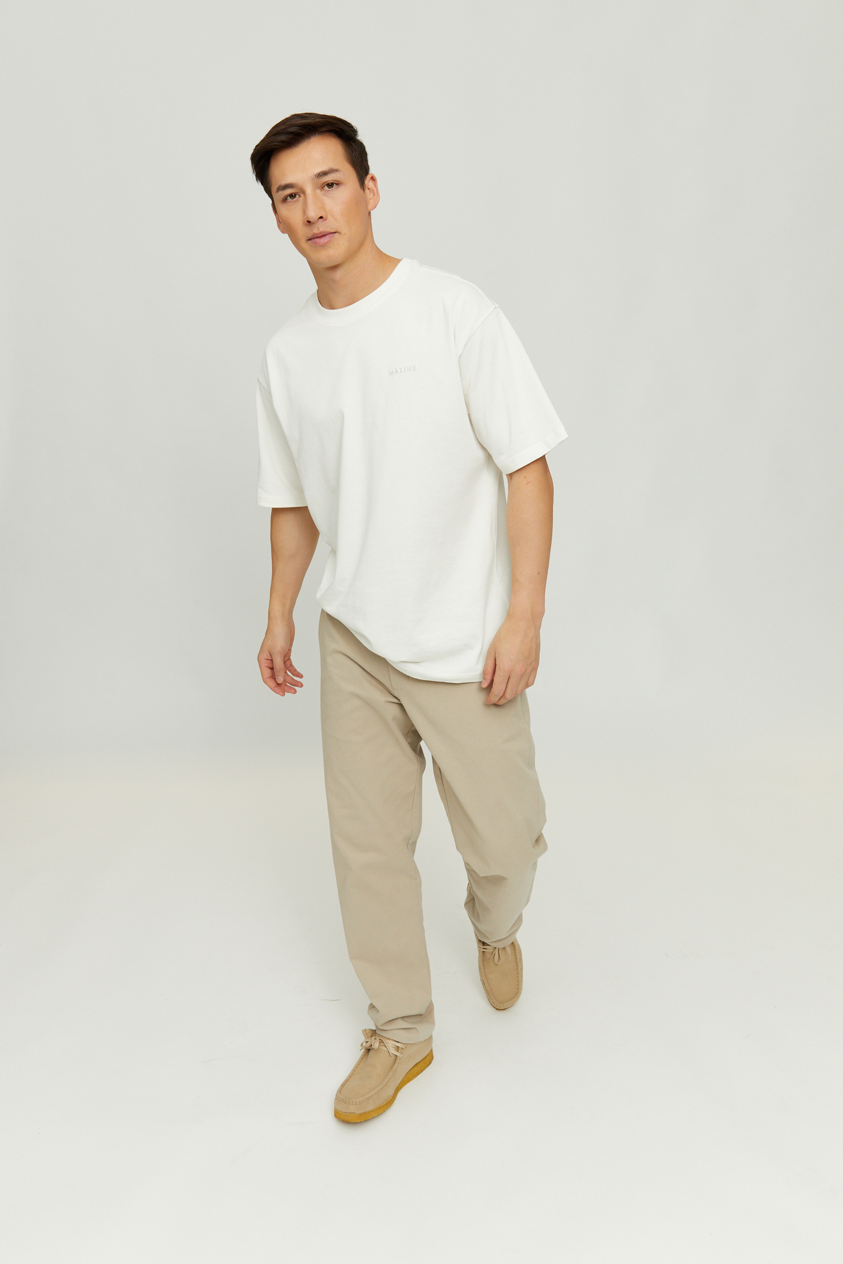 MAZINE - NELSON CHINO PANTS Hose mushroom