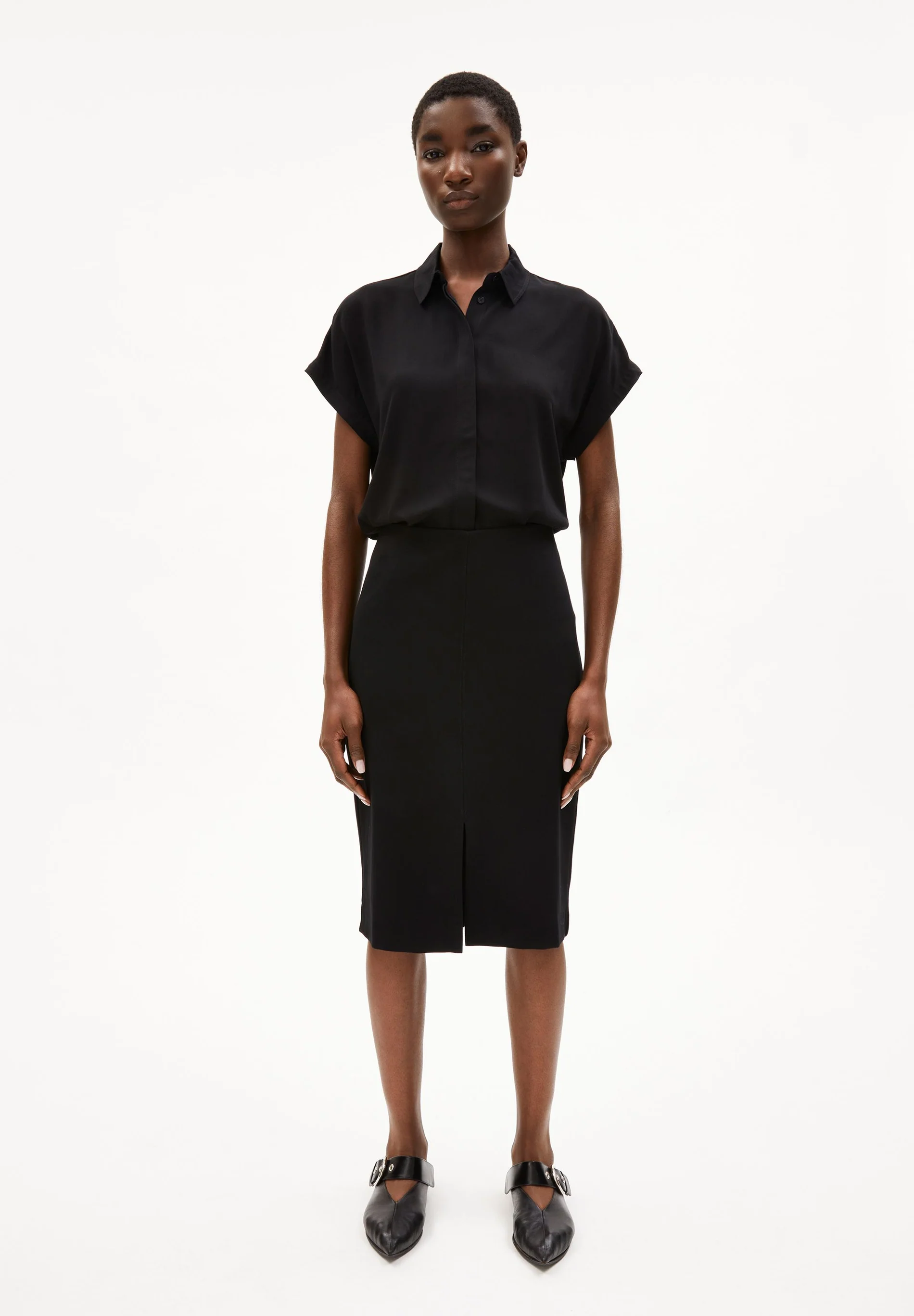ARMEDANGELS - LARISAANA Bluse black