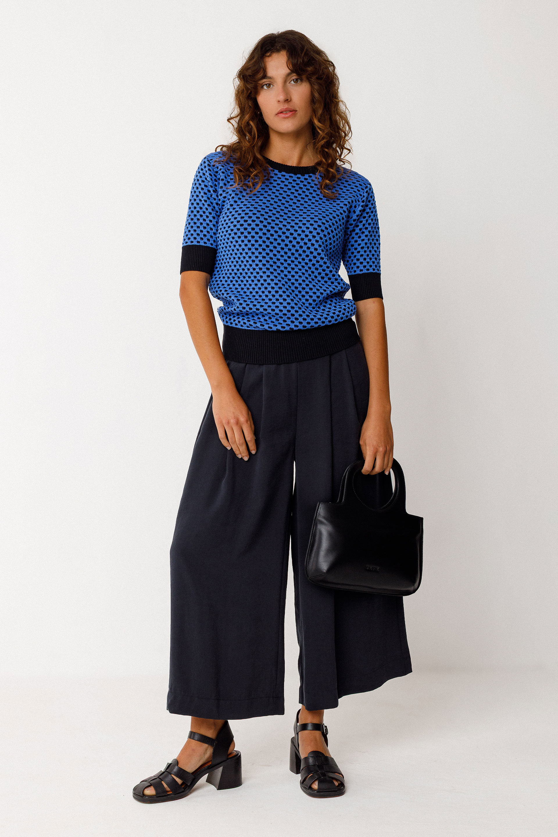 SKFK - ENETZ TROUSER Modal Hose 2N black