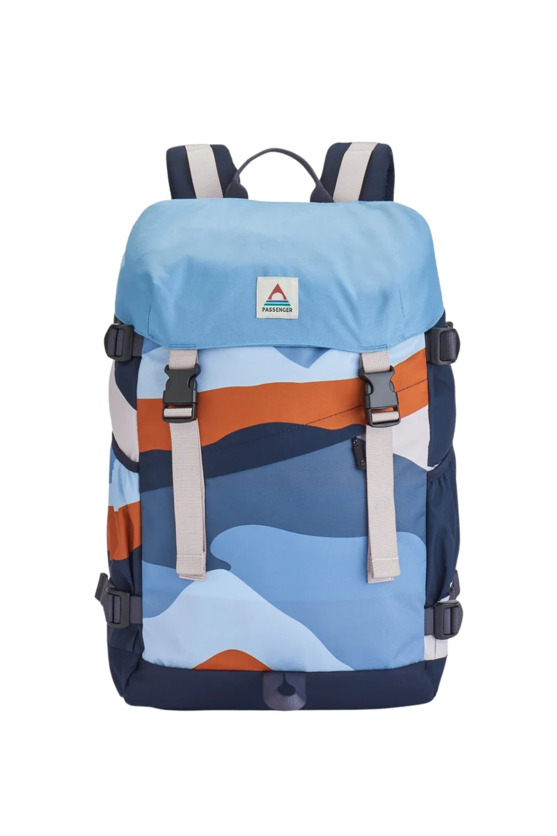 PASSENGER - BOONDOCKER Recycelter 26L Rucksack - scenic faded denim