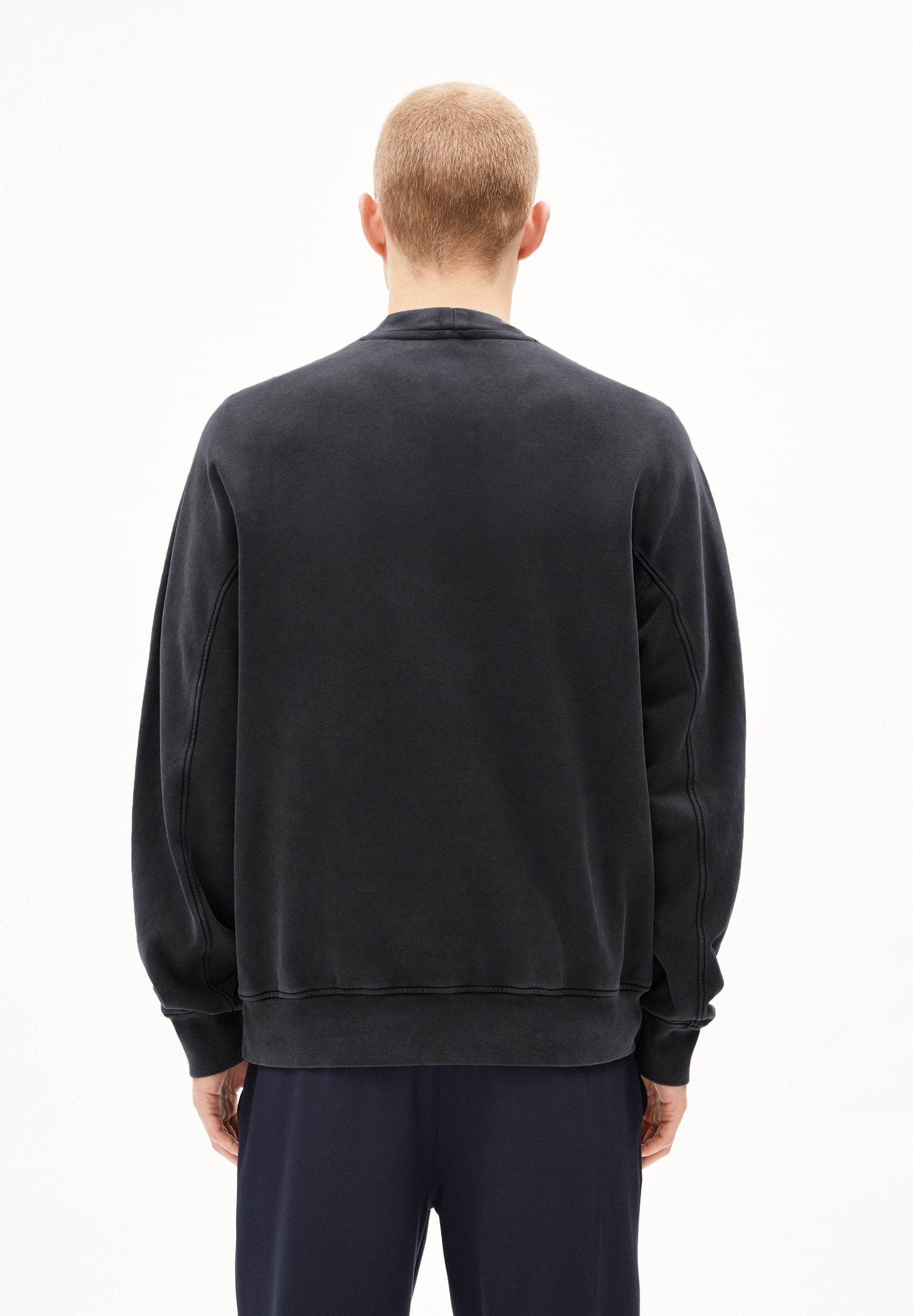 ARMEDANGELS - EMAAL GMT DYE Sweatshirt black washed
