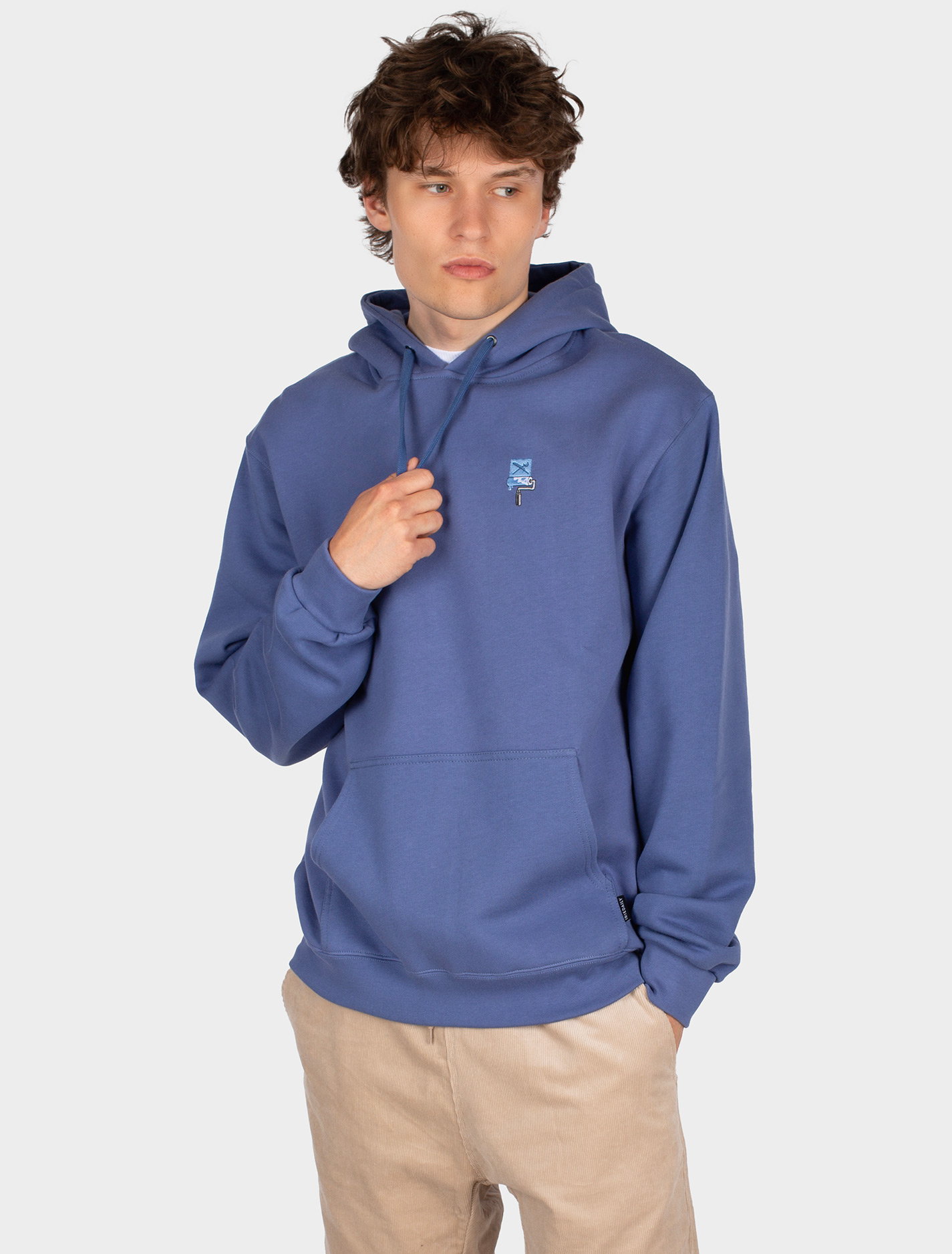 IRIE DAILY - FLAG ROLLER HOODIE Kapuzenpullover dove blue