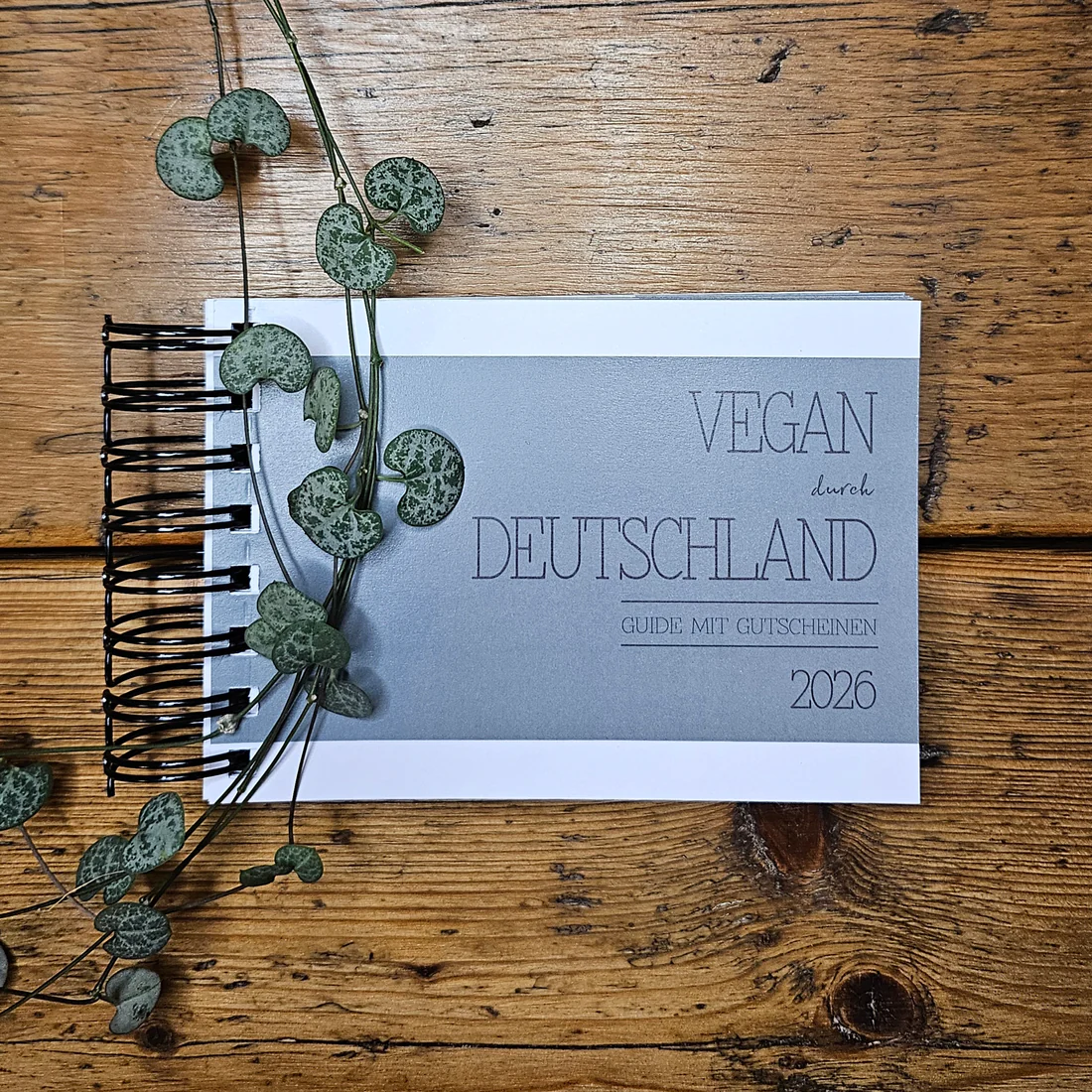 GUIDE MIT GUTSCHEINEN "VEGAN DURCH DEUTSCHLAND" 2026 - GUTSCHEINHEFT