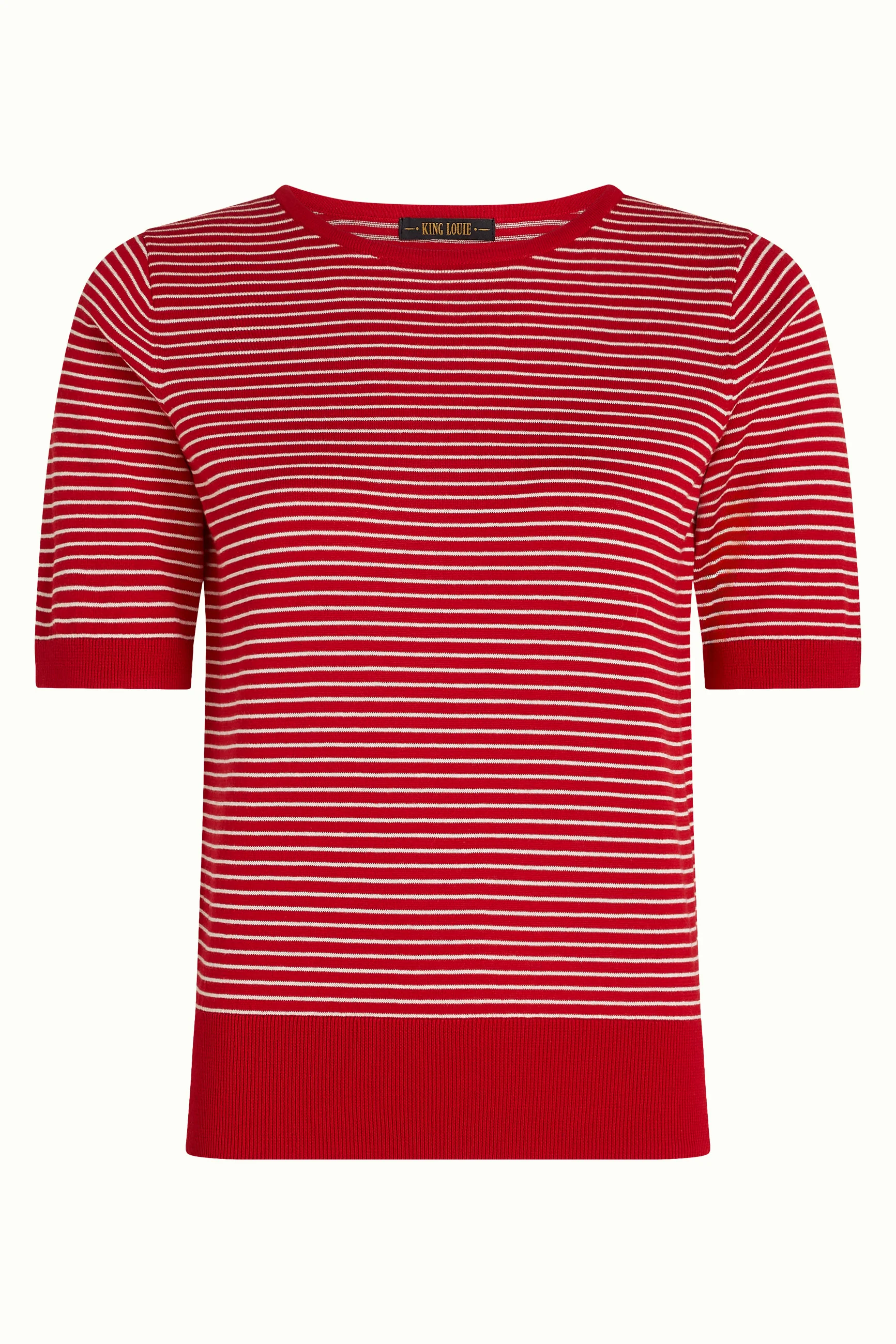 KING LOUIE - AGNES TOP DÓLERON T-Shirt chili red