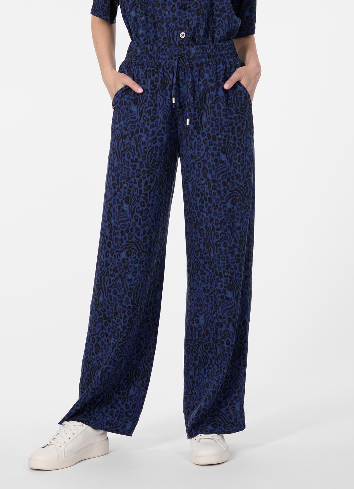 RAGWEAR - ARAMANTA PRINT Hose night blue