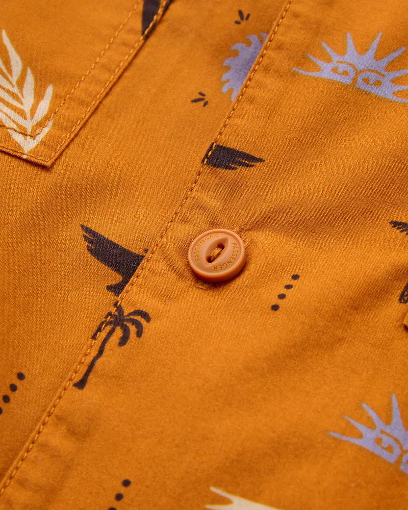 PASSENGER - ACREAGE SHIRT Hemd - Sundial Retro Orange